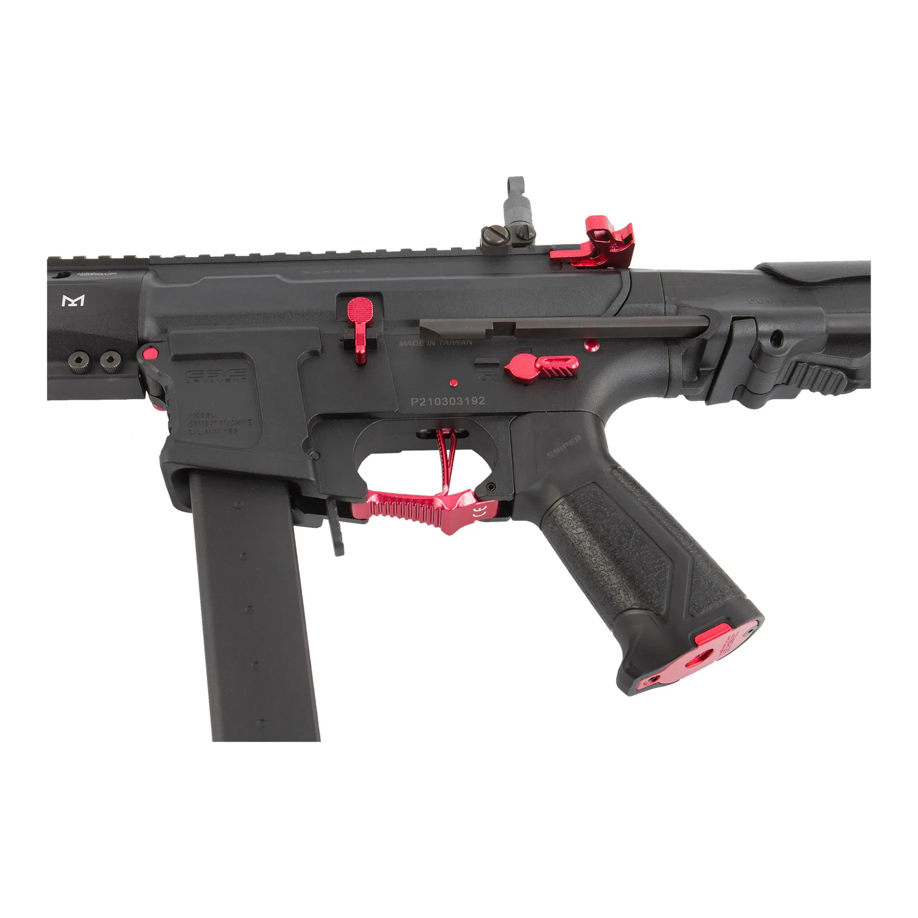 ARP 9 ETU < 0,5 Joule, AEG Softair Gewehr, Fire