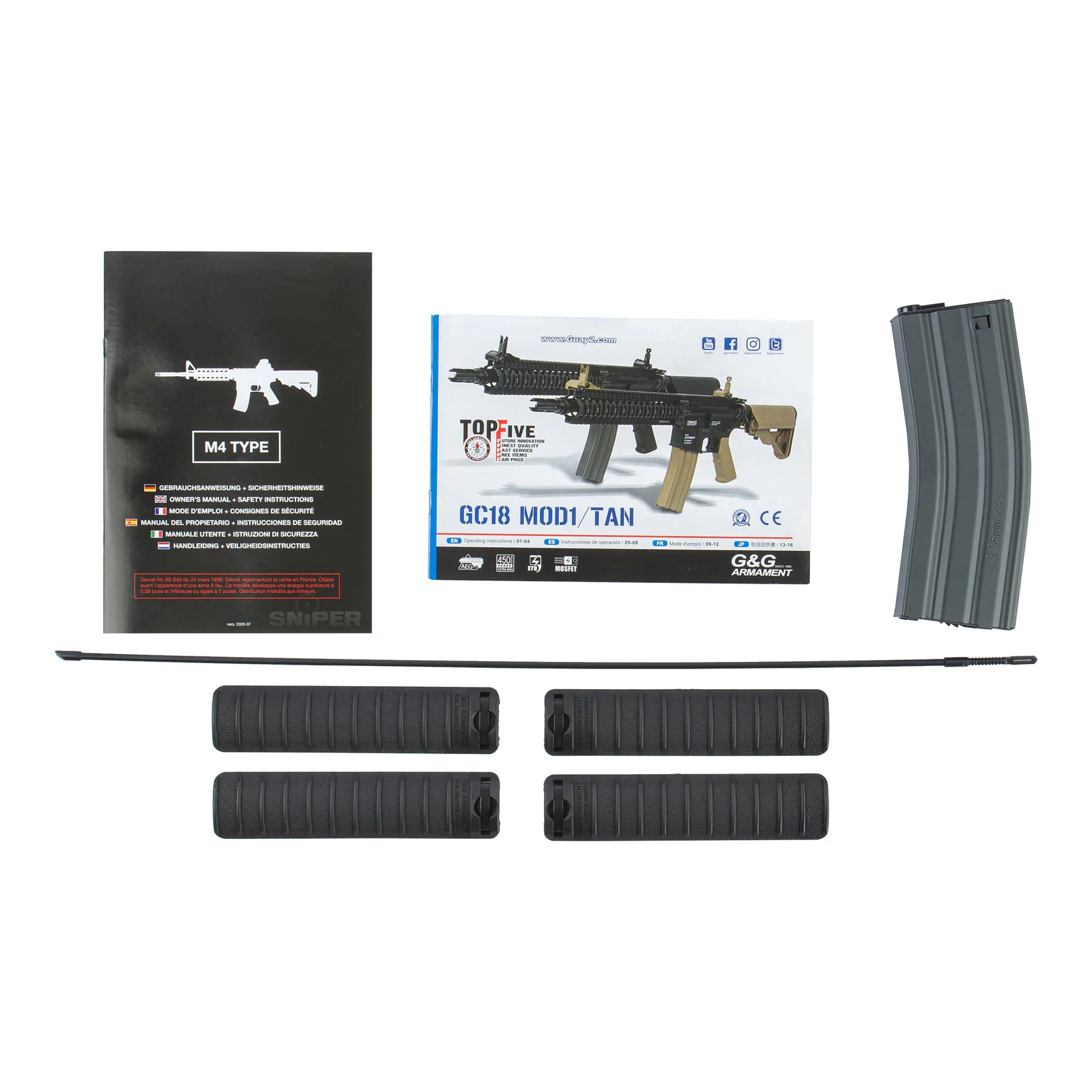 GC18 MOD1 ETU (S)AEG, Black