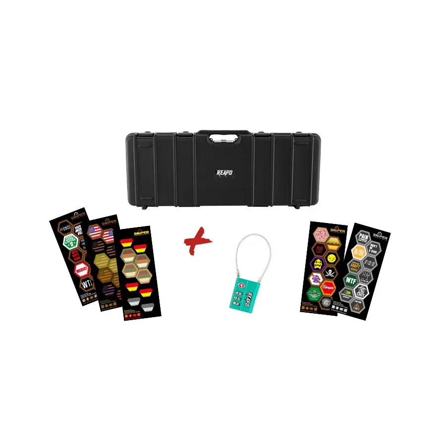 Kofferset Reapo Waffenkoffer 90cm Wavefoam