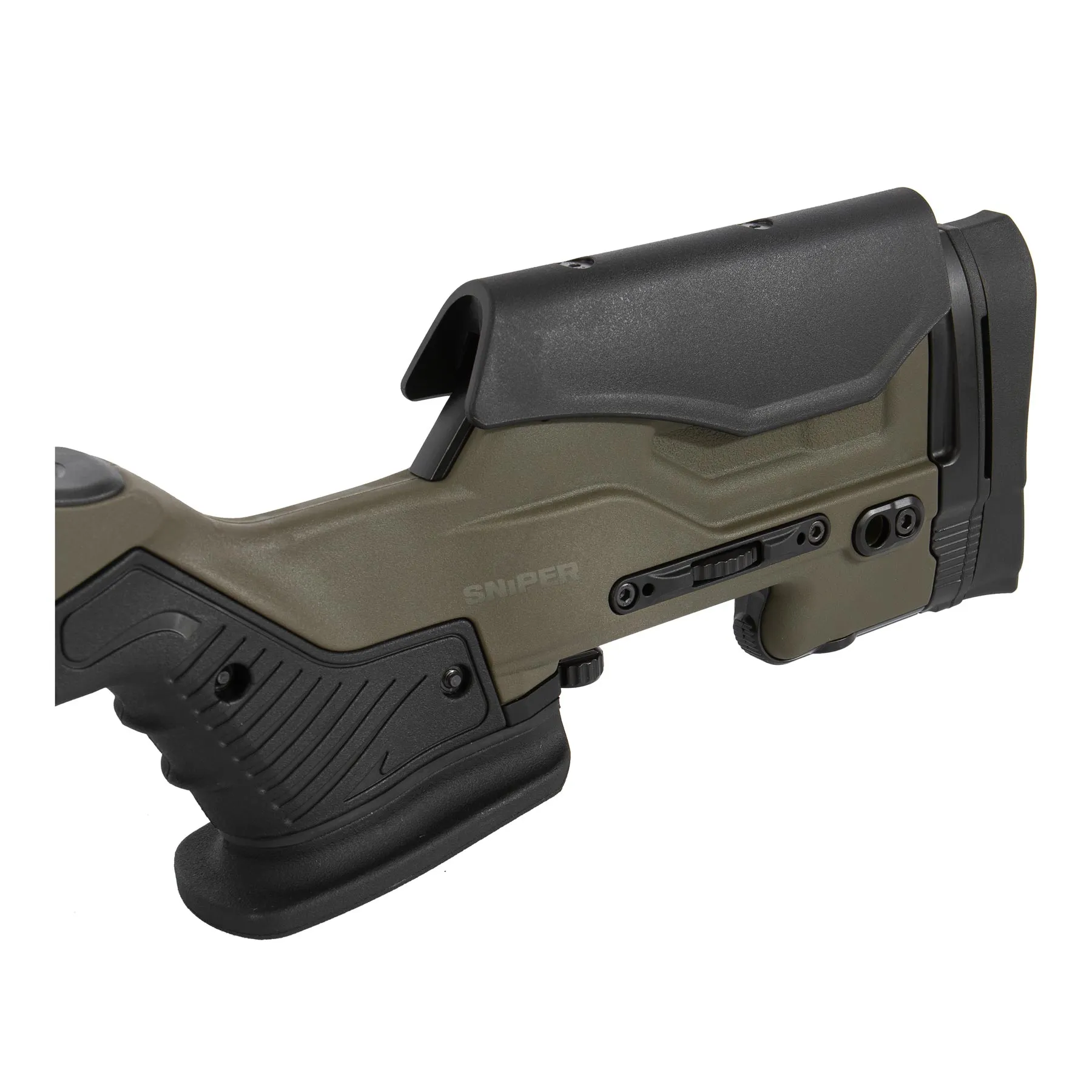 AAC T10 Short Bolt Action Sniper Rifle, OD