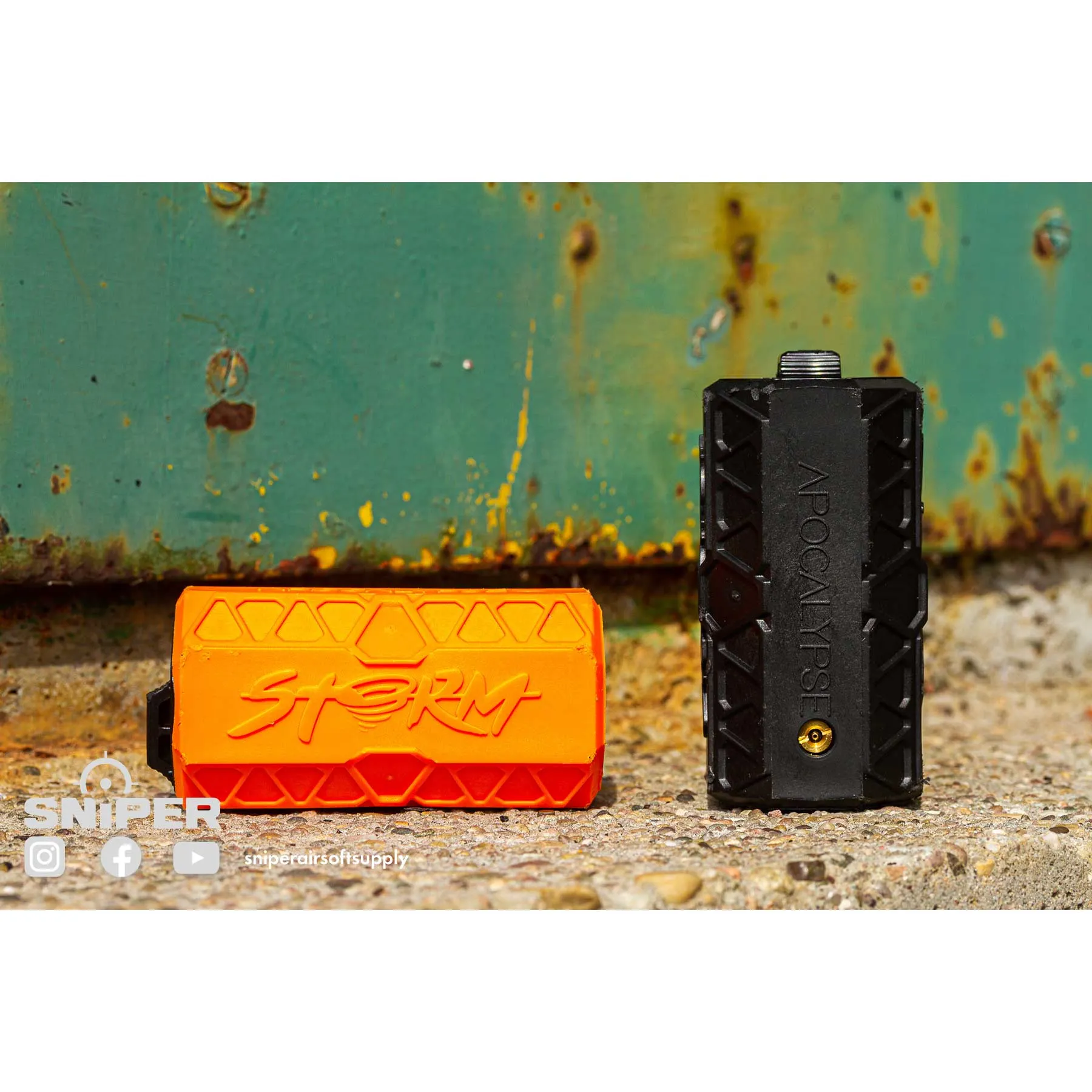 ASG 360° Storm Apocalypse Handgrenade, Orange ASG 360° Storm Apocalypse Handgrenade, Black