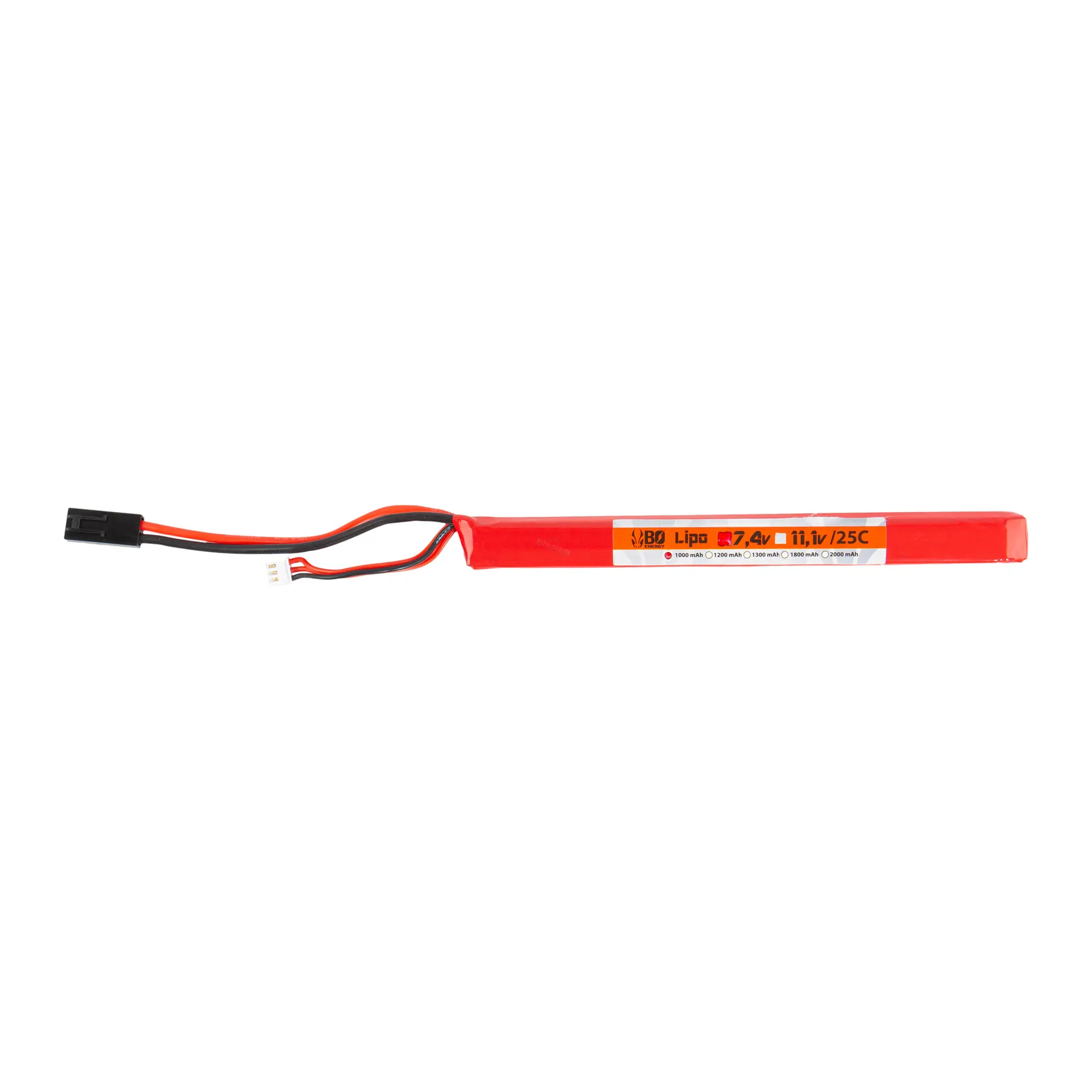 Tamiya 7,4V 1000mAh 25C LiPo Akku, 1 Stick