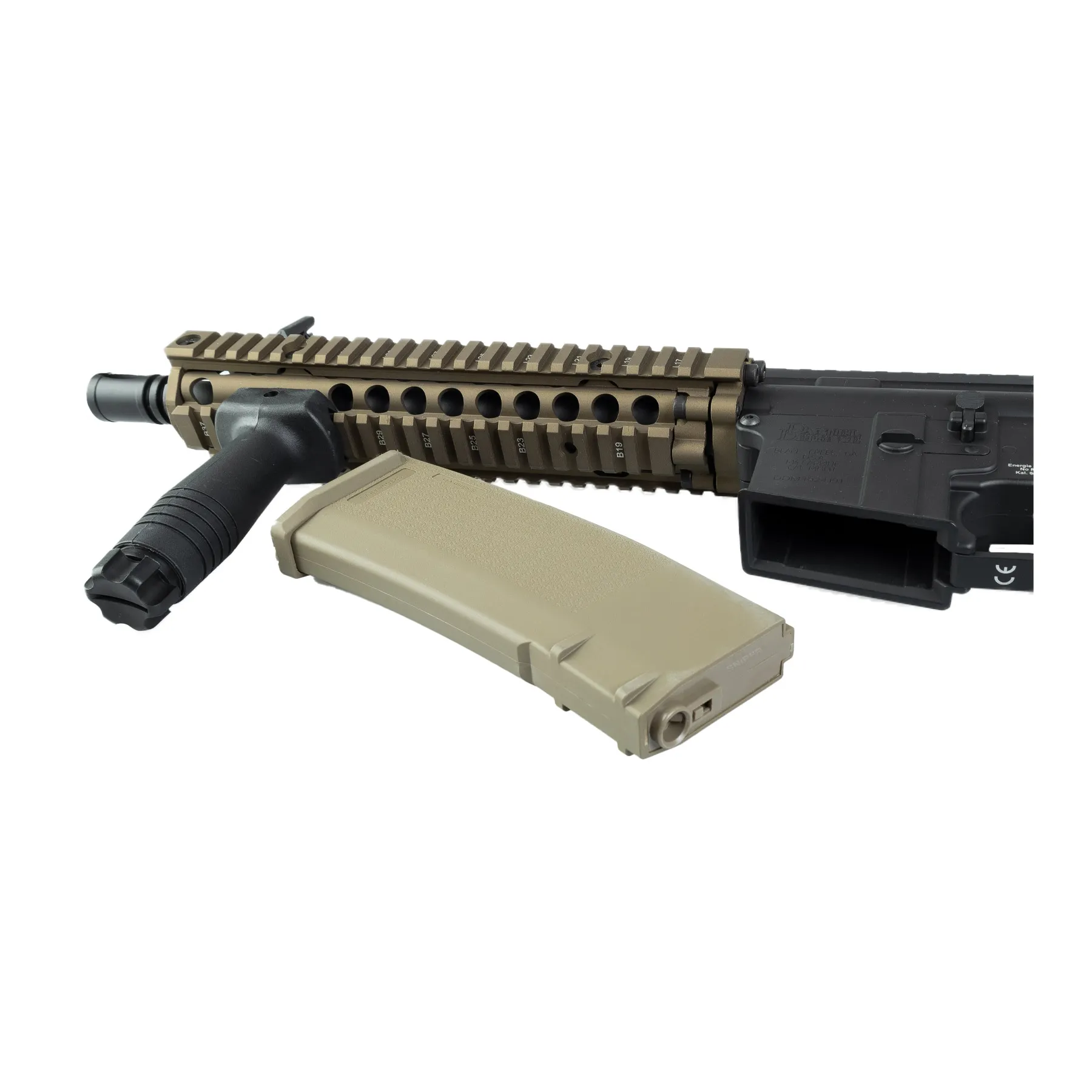 SAC Speedmonster Daniel Defense MK18 < 0,5J AEG Softair Gewehr, Chaos Bronze
