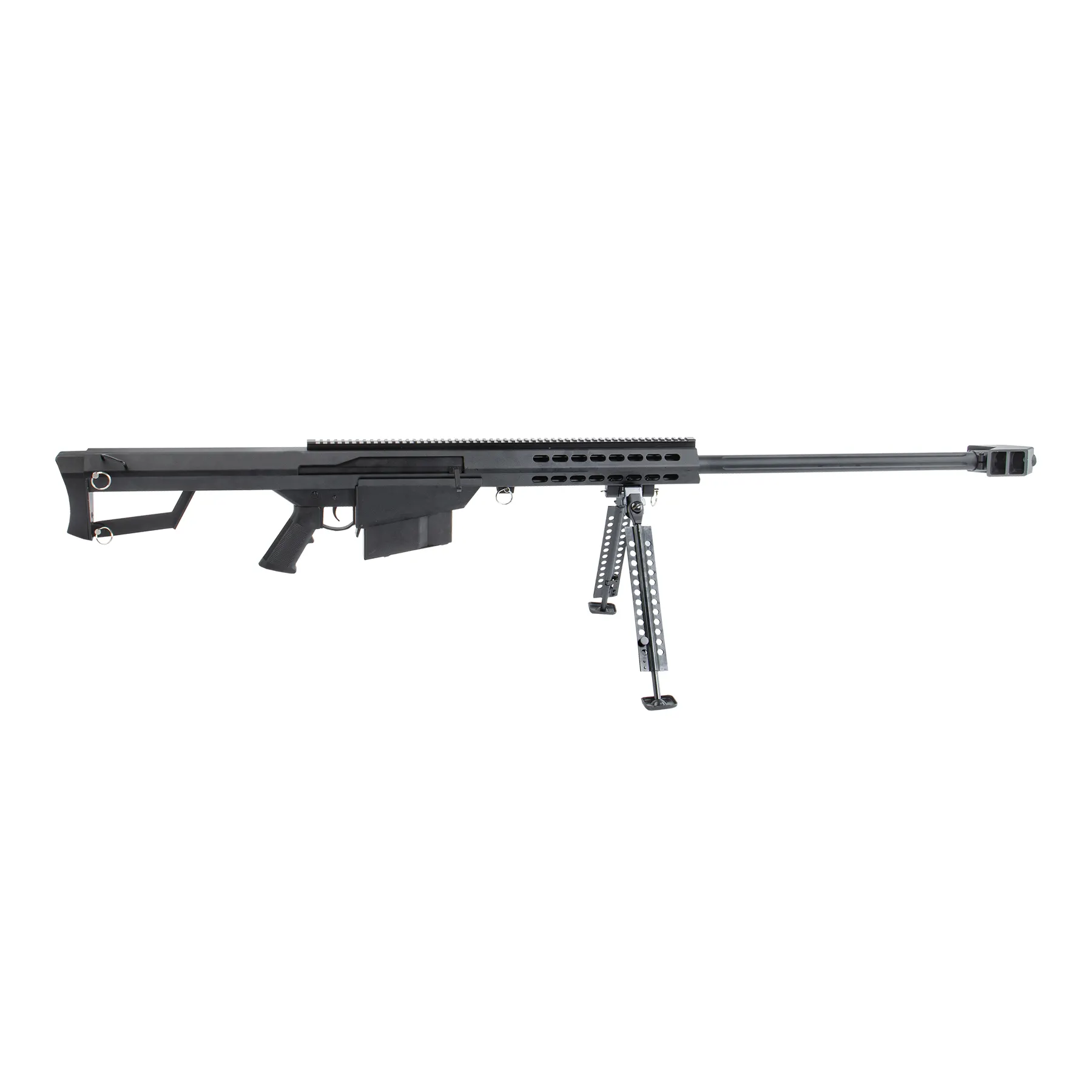Barrett M82 Scharfschützengewehr w/ Bipod (S)AEG, Black