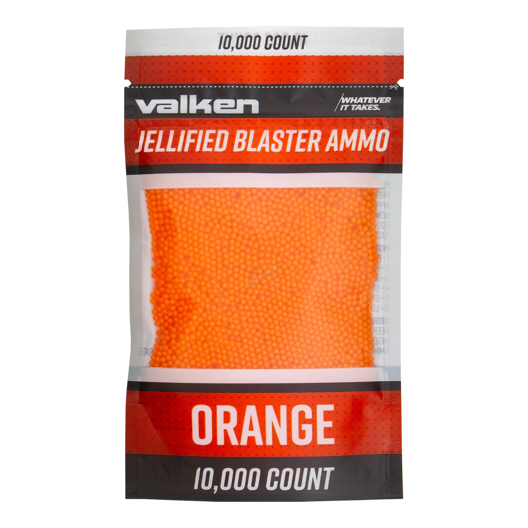 Valken Gel Blaster Ammo 10.000 rds. Gellets, Orange