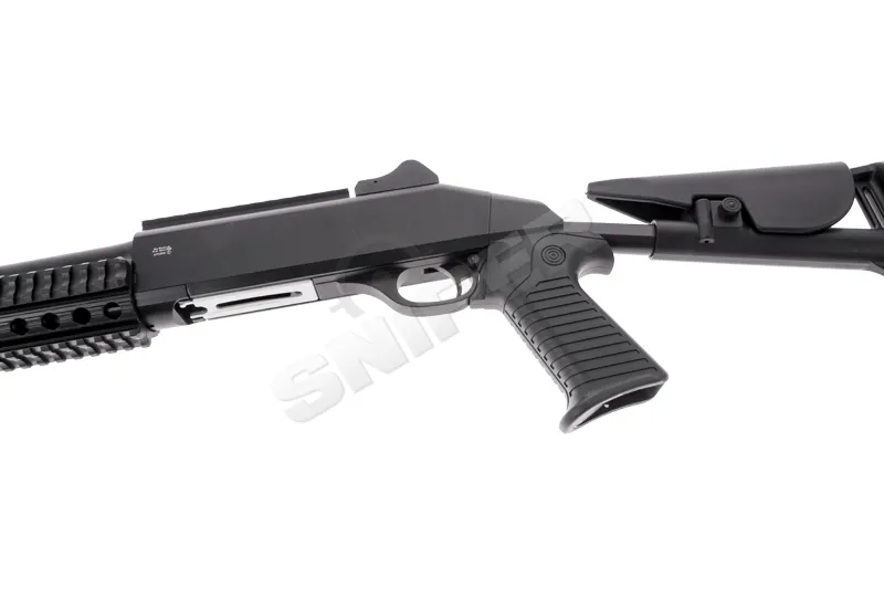 M3 Sliding Stock Tactical Spring Shotgun, Black
