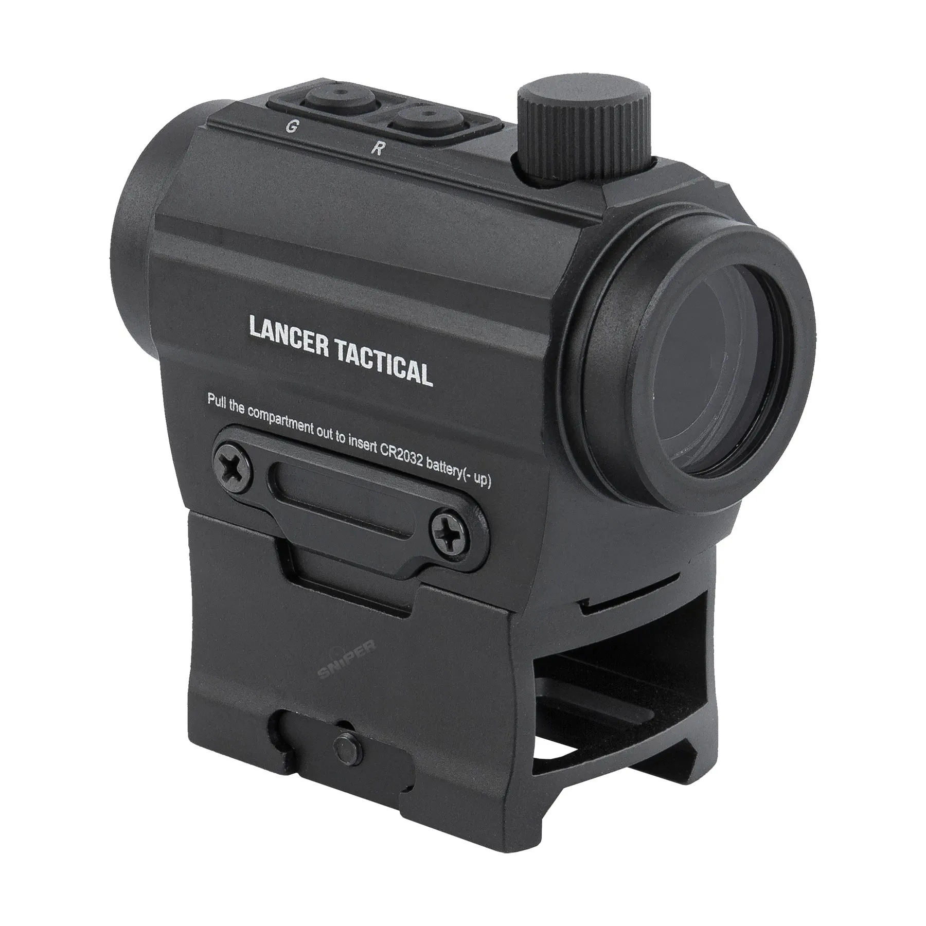 Reflex Micro Red Dot Visier w/ Hi-Mount, Black Reflex Micro Red Dot Visier w/ Hi-Mount, Black