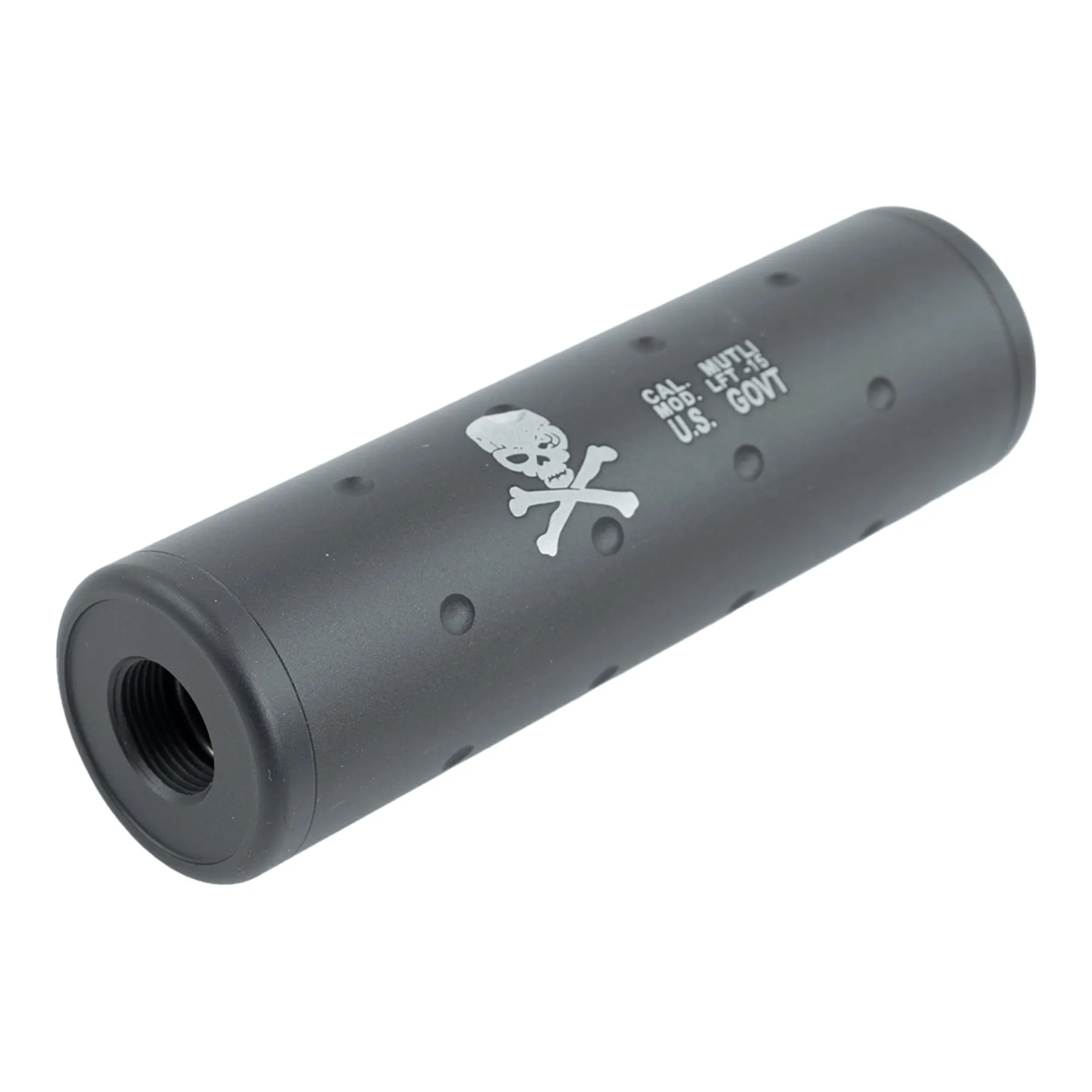 CCCP Skull Silencer 110mm, Black