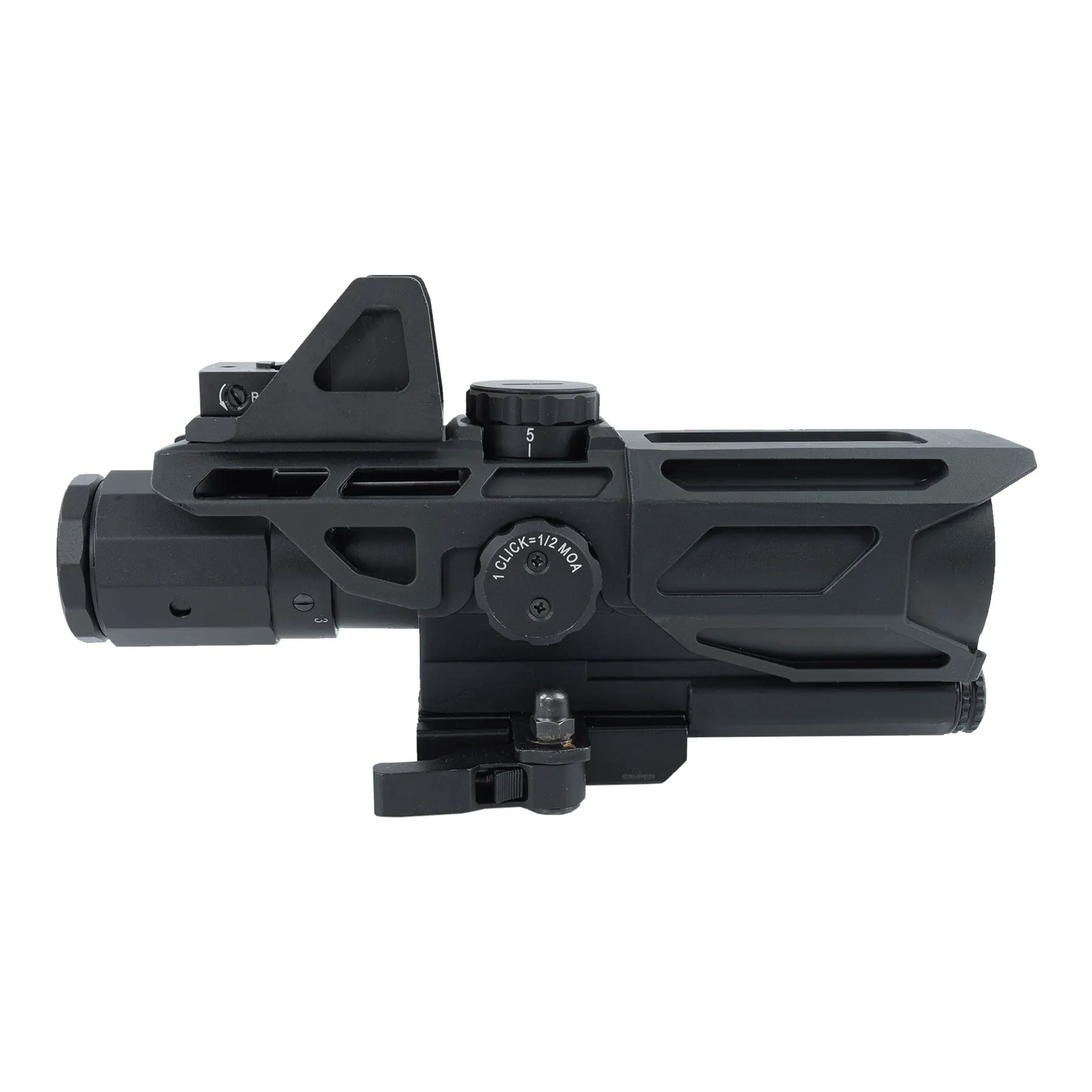 USS 3-9X40 Gen3 Scope mit Red Dot, Black
