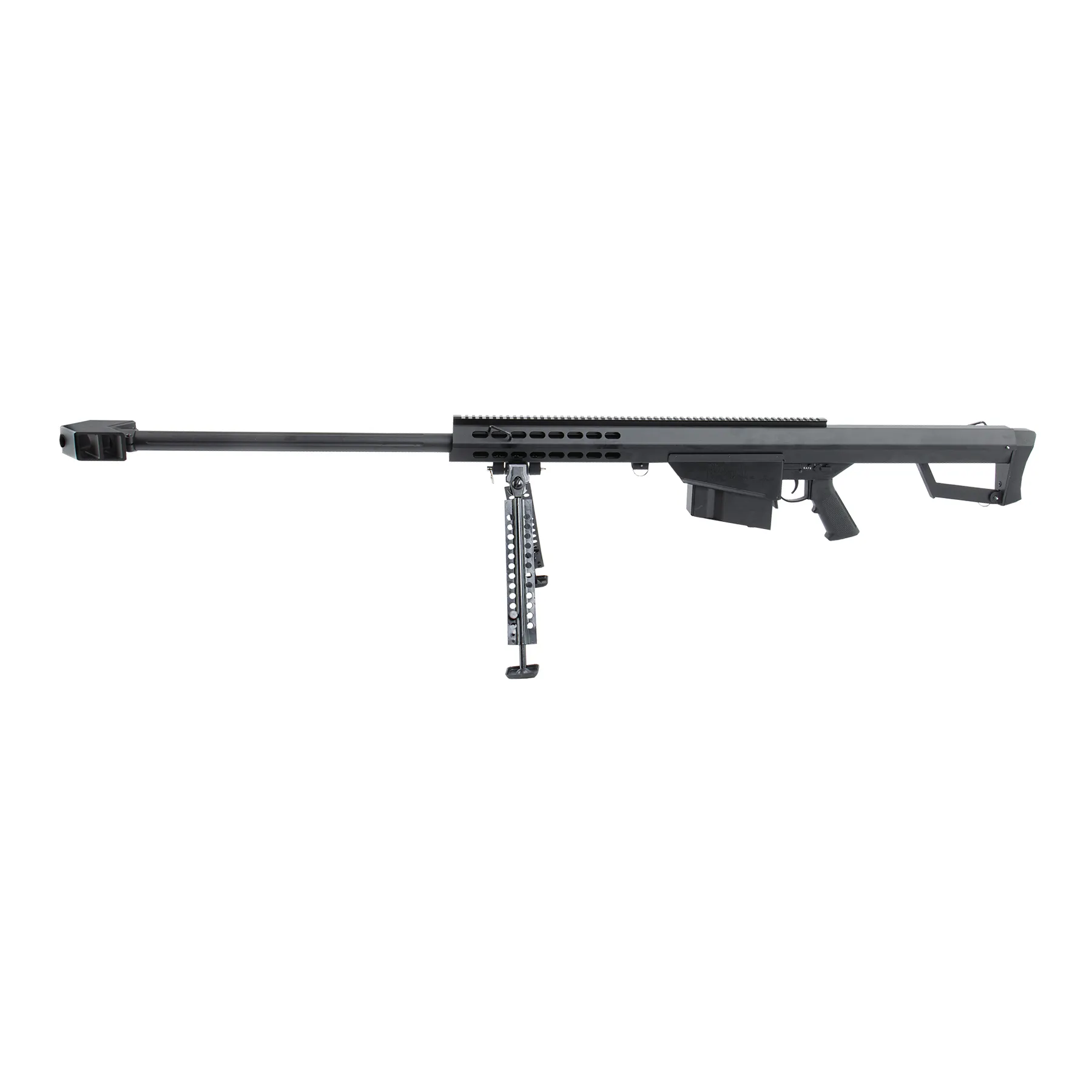 Barrett M82 Scharfschützengewehr w/ Bipod (S)AEG, Black