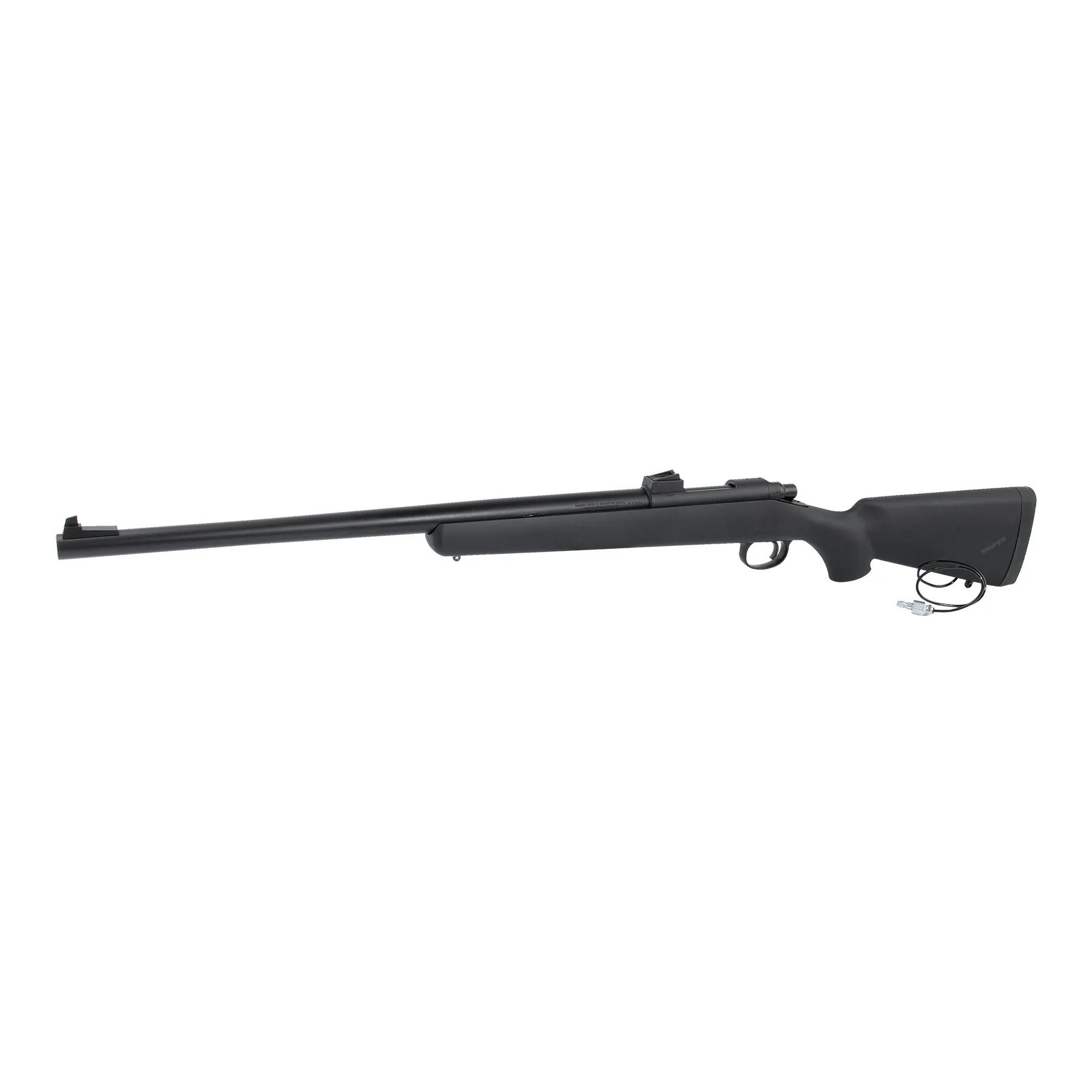 SAC x Wolverine VSR-10 Custom HPA Sniper Rifle, Black
