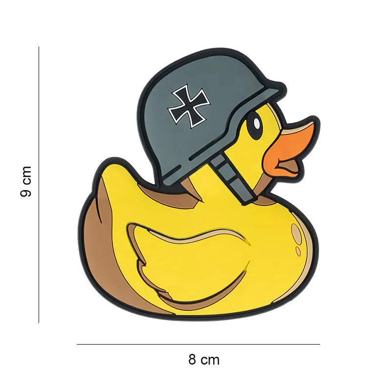 Patch 3D PVC German Duck