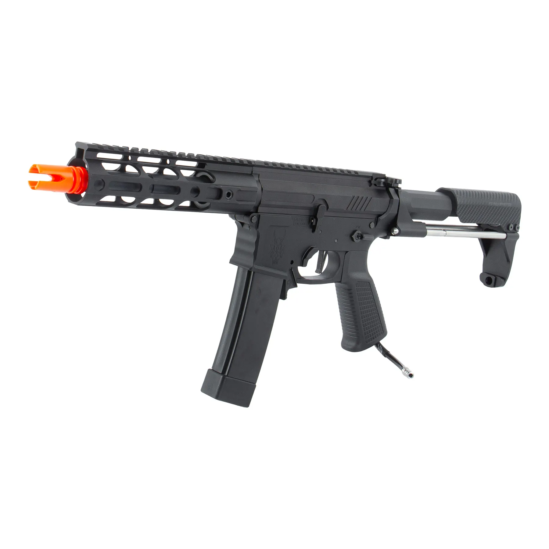 MTW 9 Series 7" Inferno PDW, Black