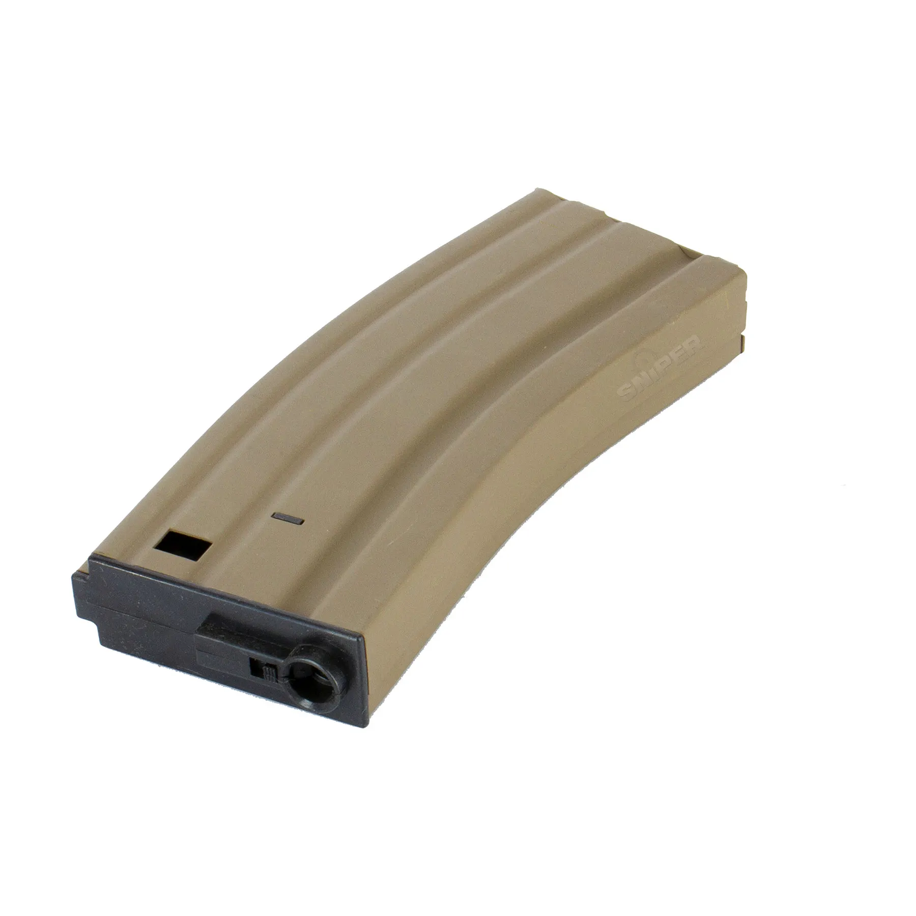 AEG Metal Mid- Cap (120rds), Tan AEG Metal Mid- Cap (120rds), Tan