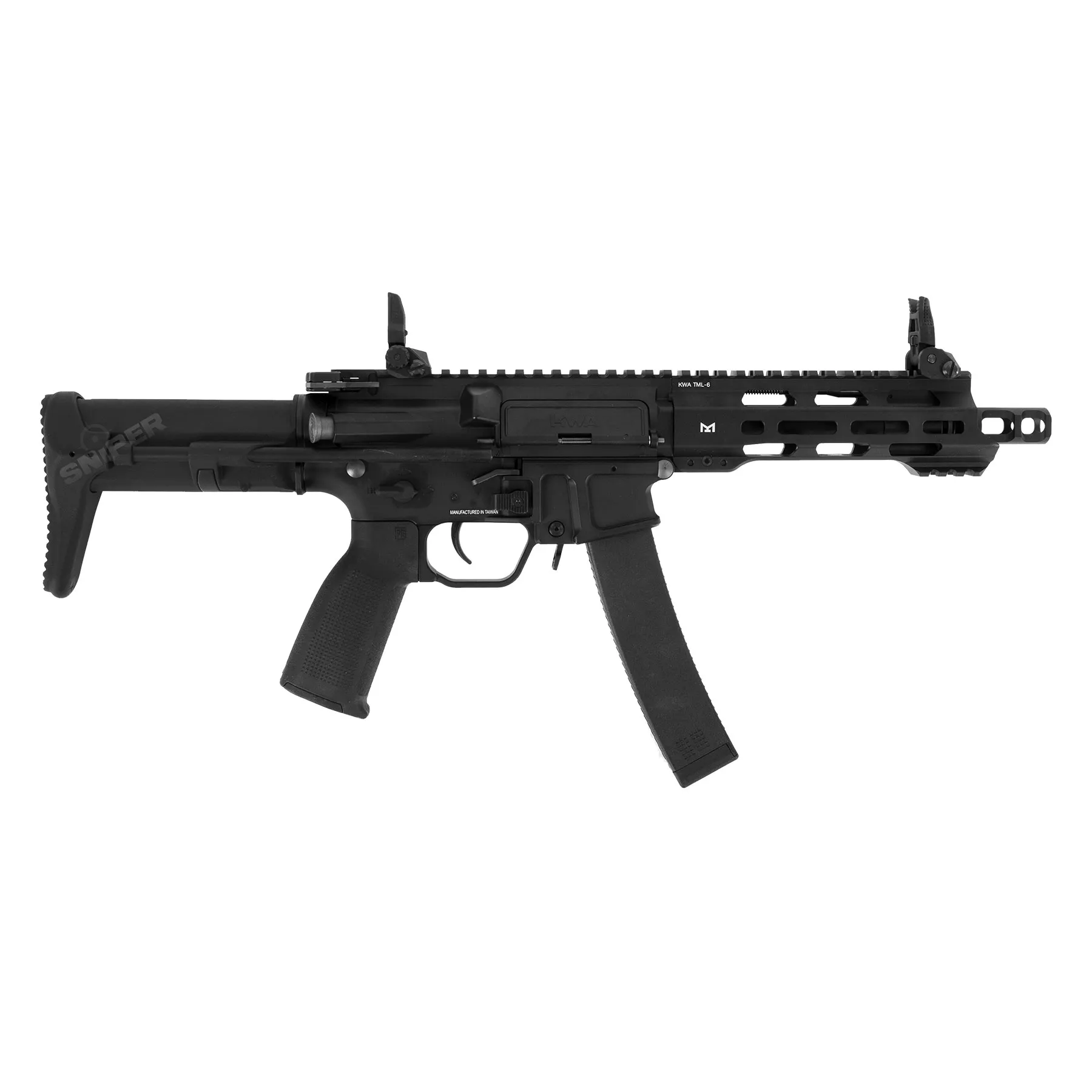 KWA QRF Mod.1, (S)AEG, Black KWA QRF Mod.1, (S)AEG, Black