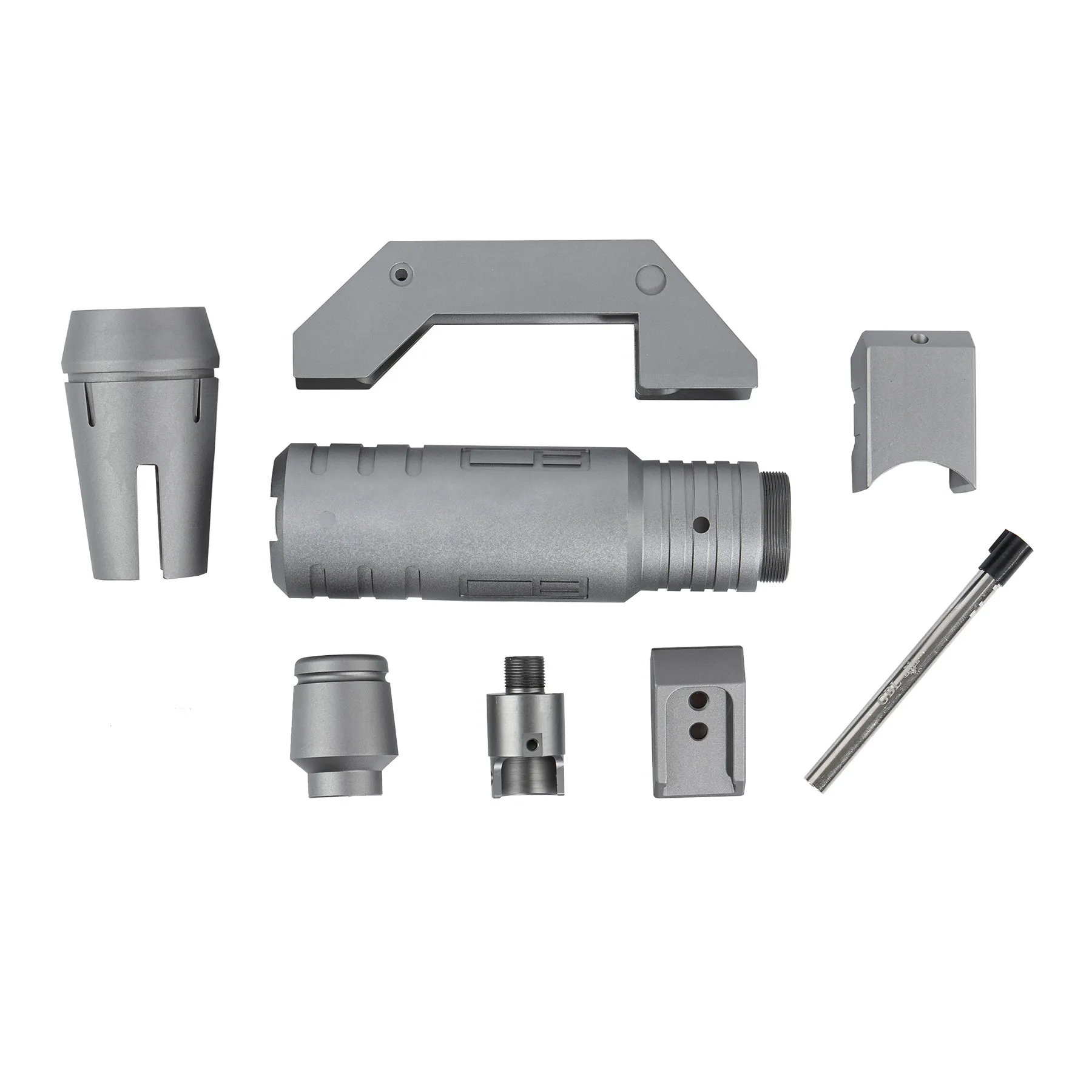 Prep My Airsoft - C&C Tac Beam Kit AAP-01 GBB C&C Tac RGM-79 Style Beam Kit AAP-01 GBB, Silver