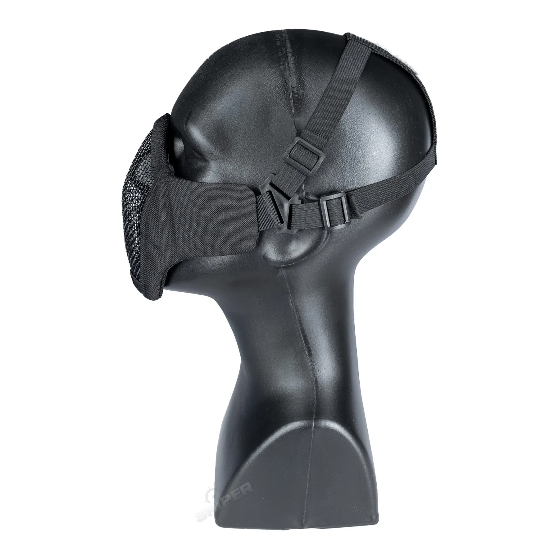 Reapo Steel Mesh Schutzmaske, Black