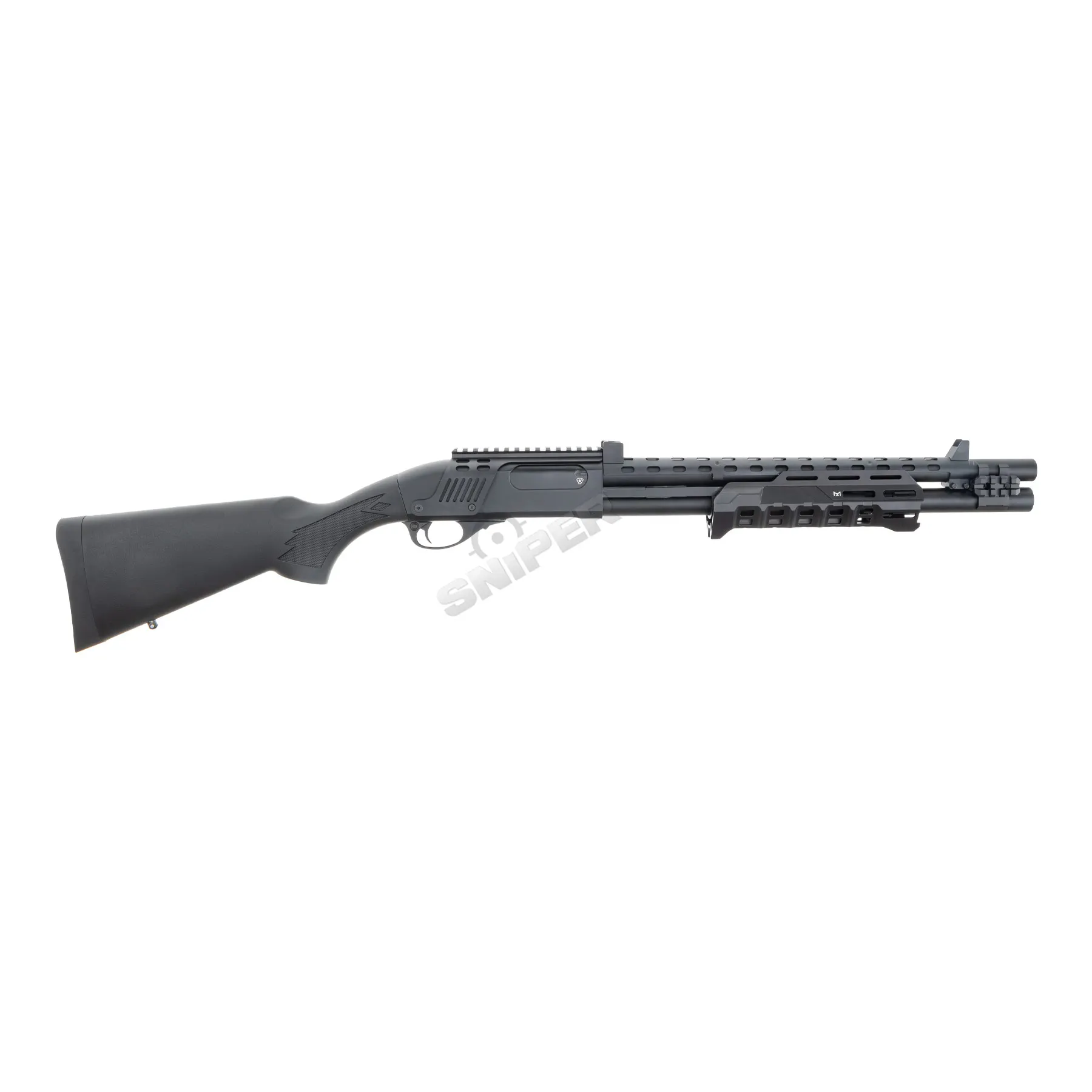 Golden Eagle M870 Strike Industries Action Pumpgun, Black