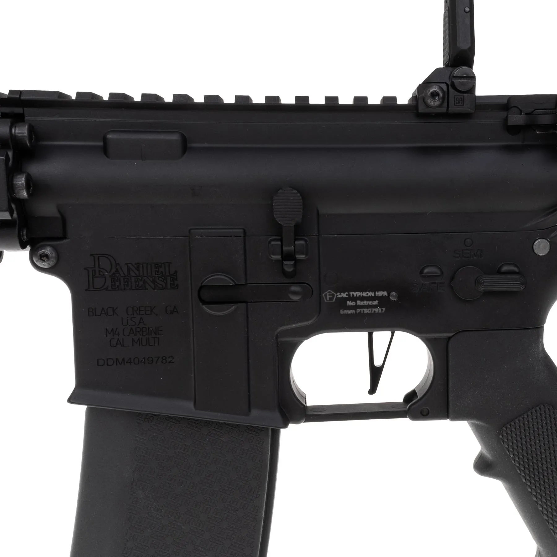 SAC x Phoenix MK18 Daniel Defense HPA, Black