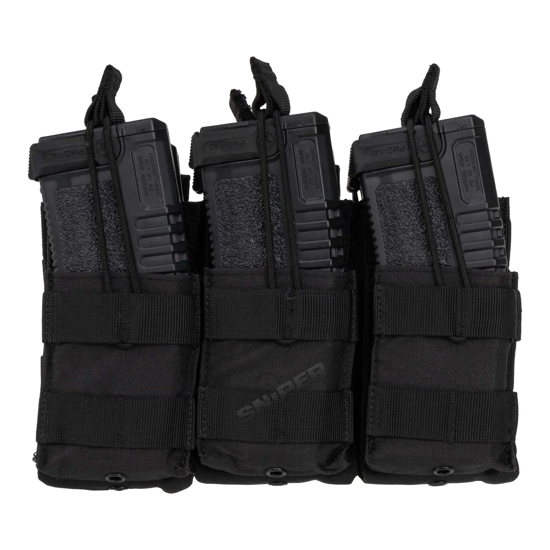 Reapo Triple M4 Mag-Pouch, Black