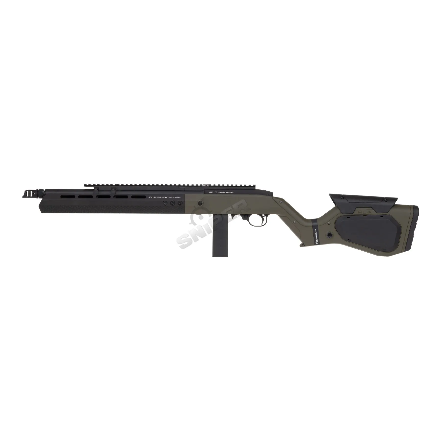 ASG Hybrid Series H-22 STC GBB, Green