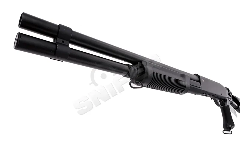 M870 Sheriff Sliding Tri-Shot Spring Shotgun,Black