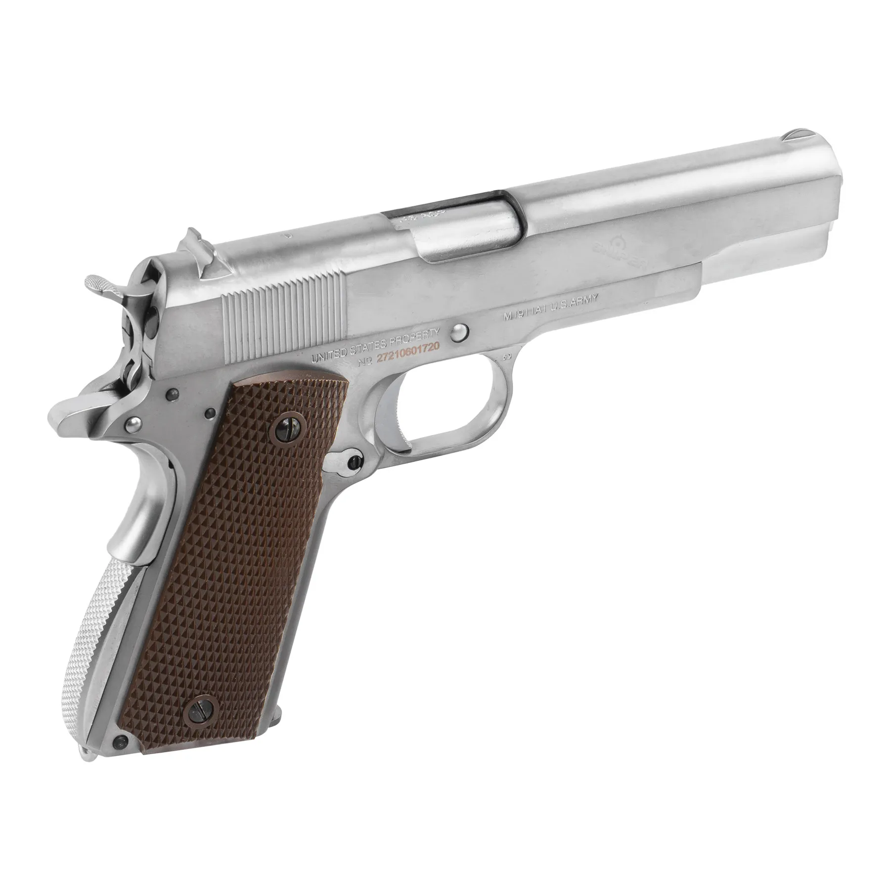 Colt 1911 GBB, Silver