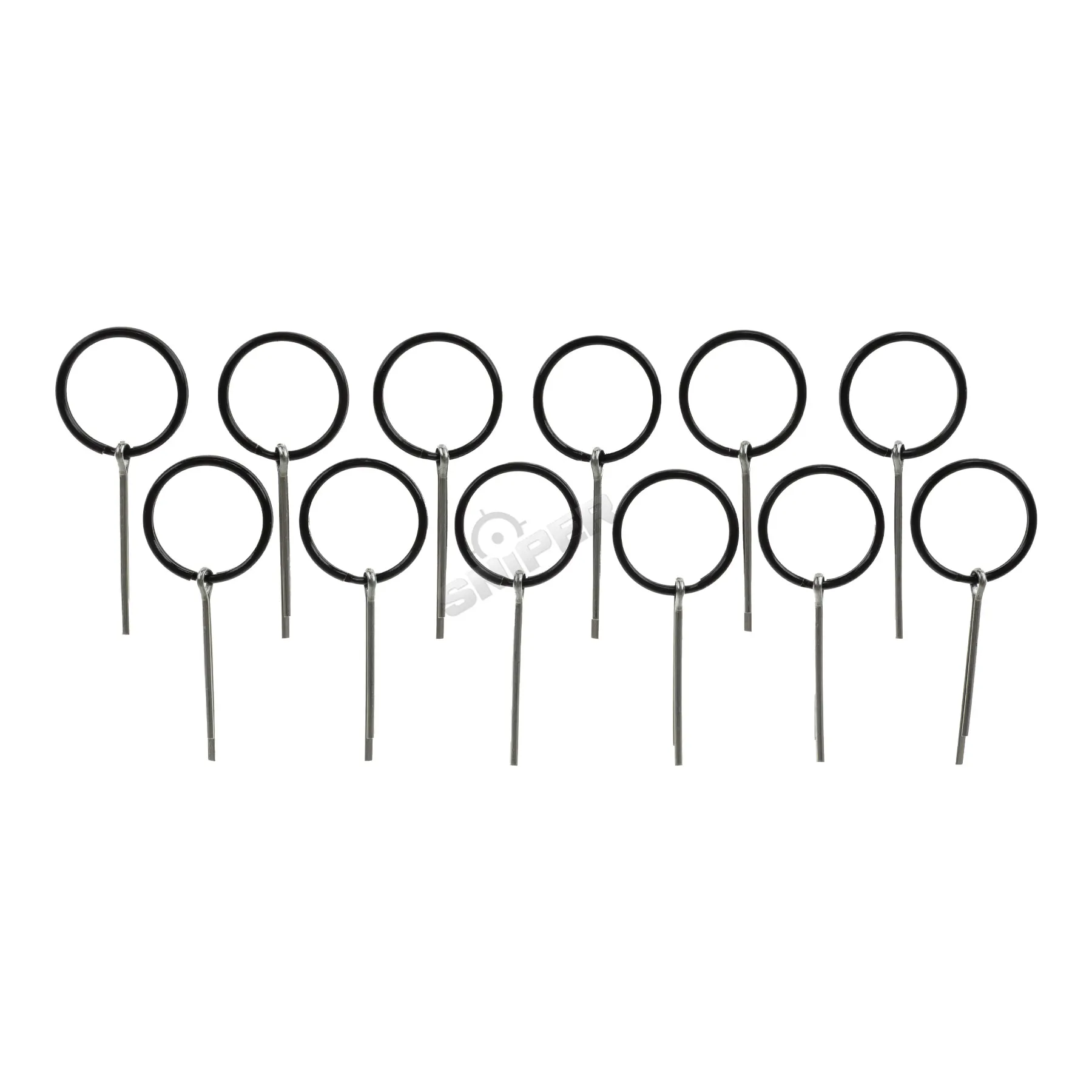 Hakkotsu Safety Pin Pack für Thunder B Grenades, 12er Pack Hakkotsu Safety Pin Pack für Thunder B Grenades, 12er Pack