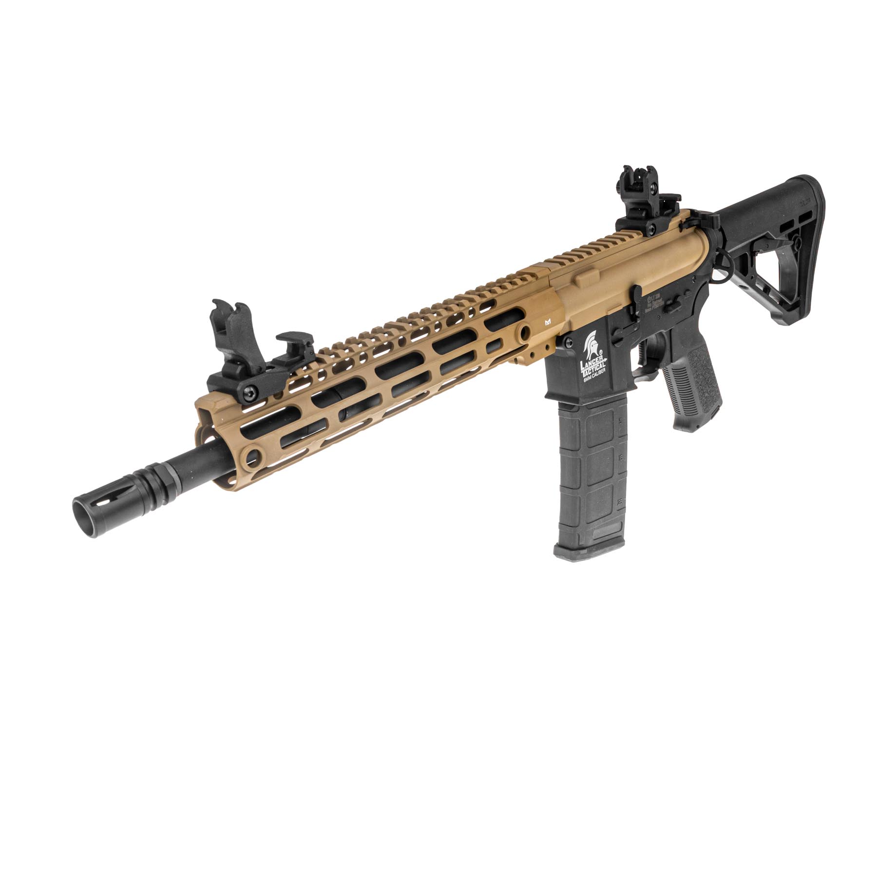 Lancer LT-39 M-Lock 11" Gen 3 w/ Nebula ETU (S)AEG, Half-Tan