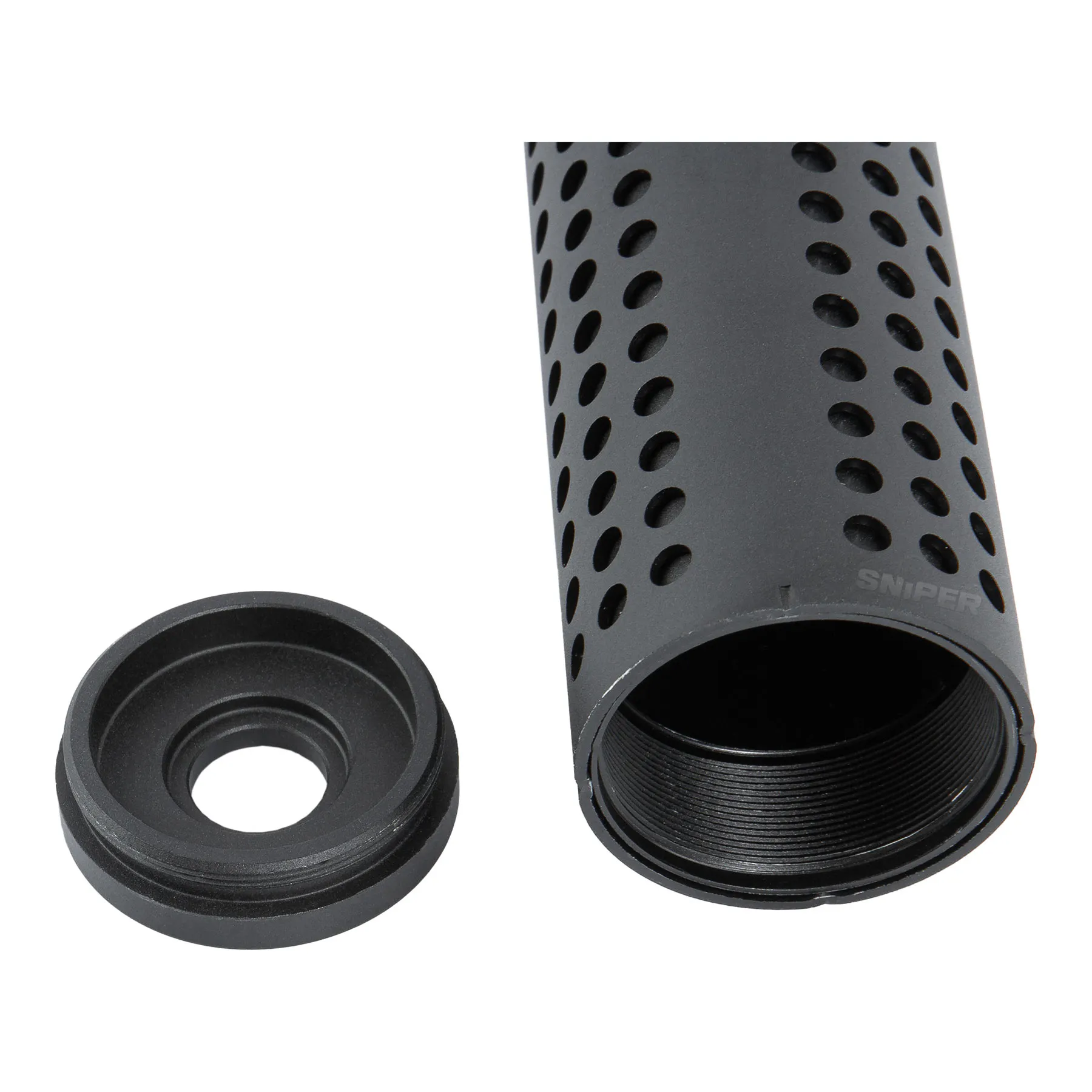 168mm QD Silencer 14mm CCW, Black
