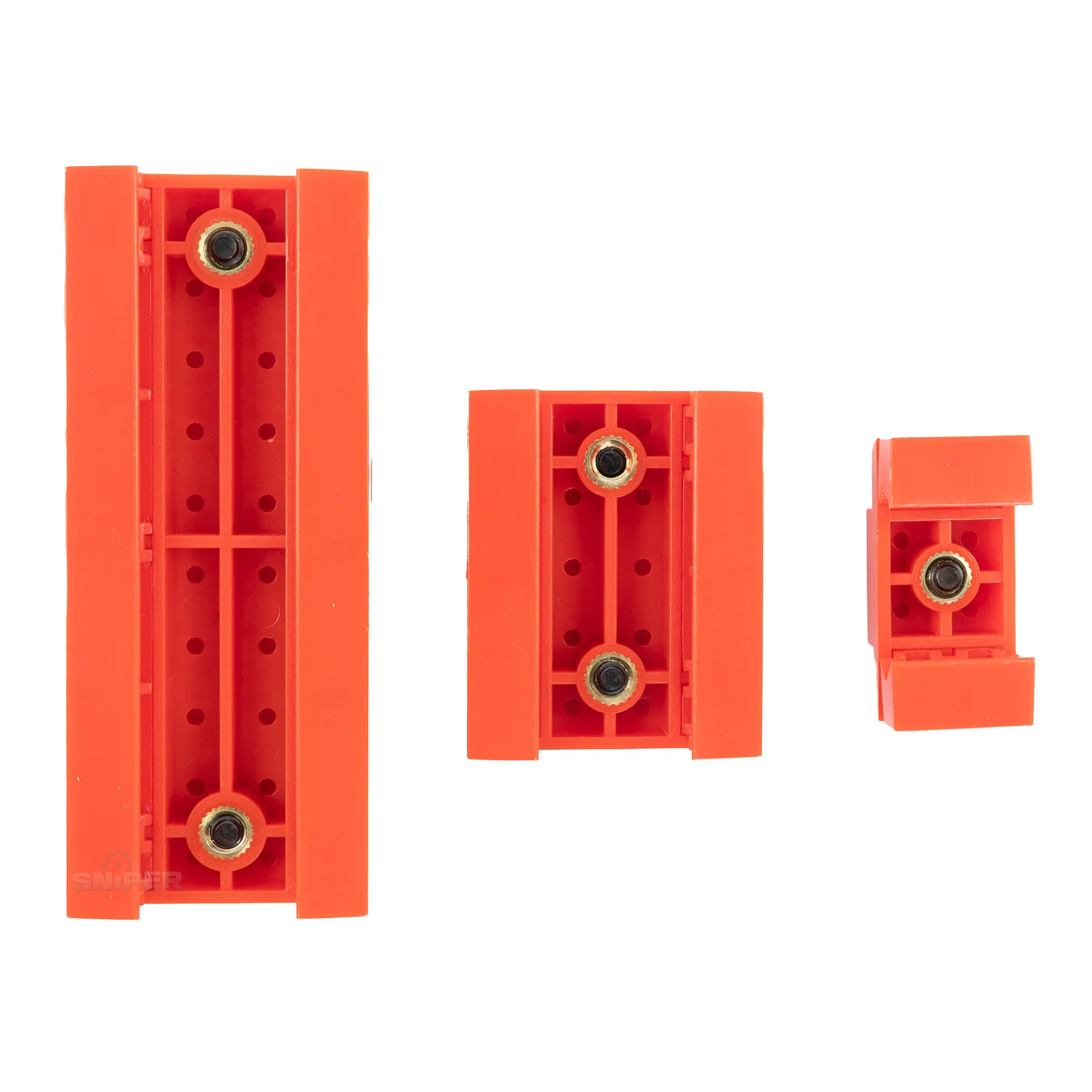 Laylax Rail Covers RIS Blocks, Red