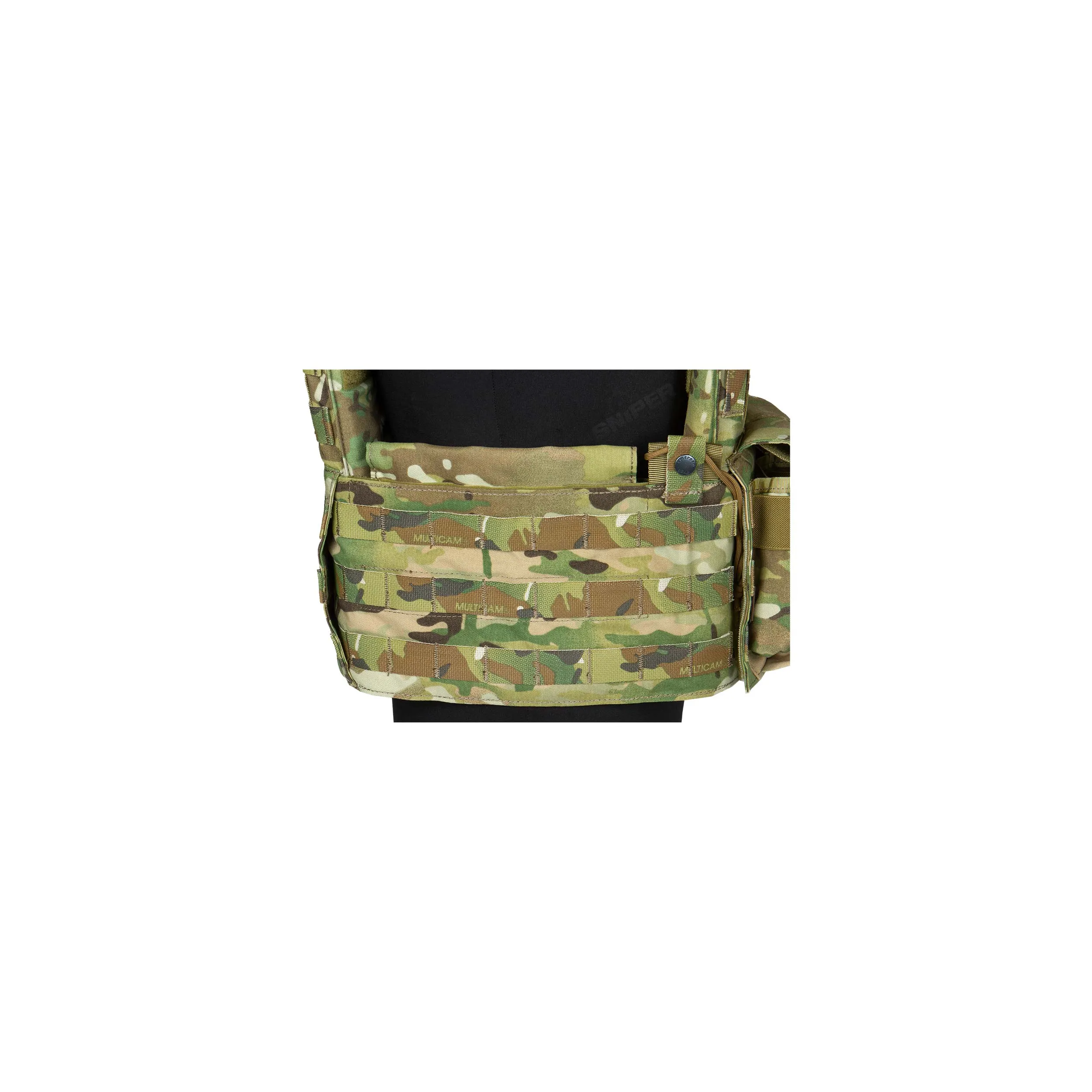 Taktischer Plattenträger Pouch Type, Multicam