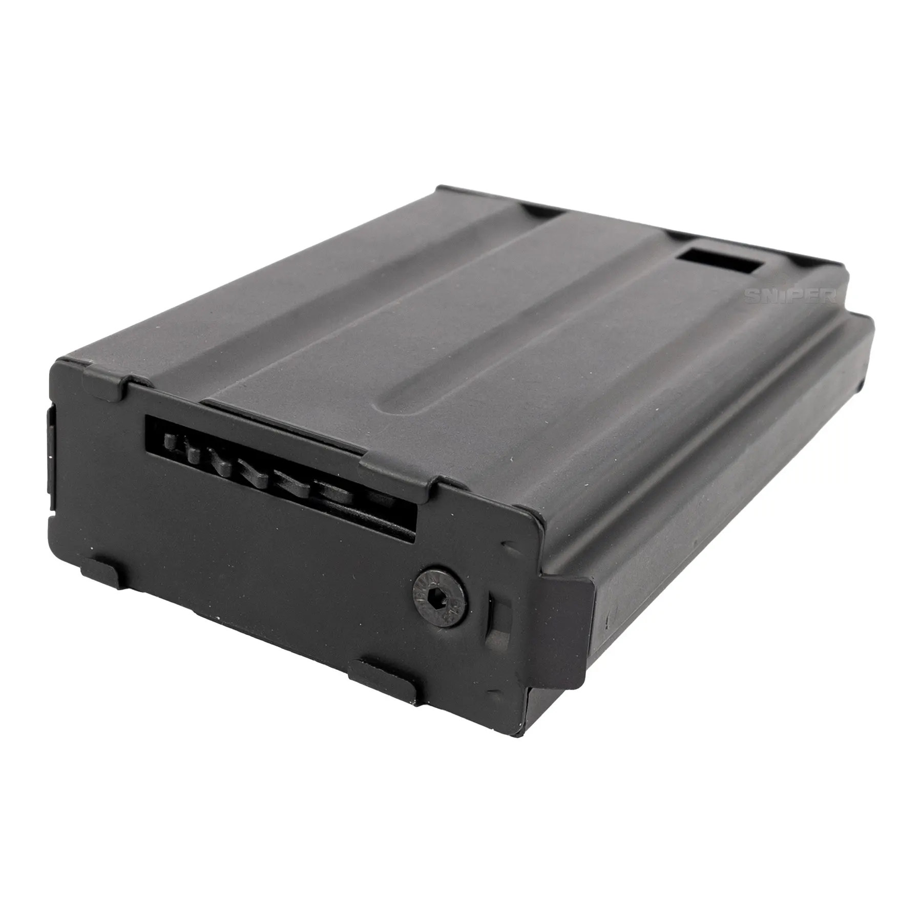 Metal Hi-Cap Magazin für M4 180rds, Black Metal Hi-Cap Magazin für M4 180rds, Black