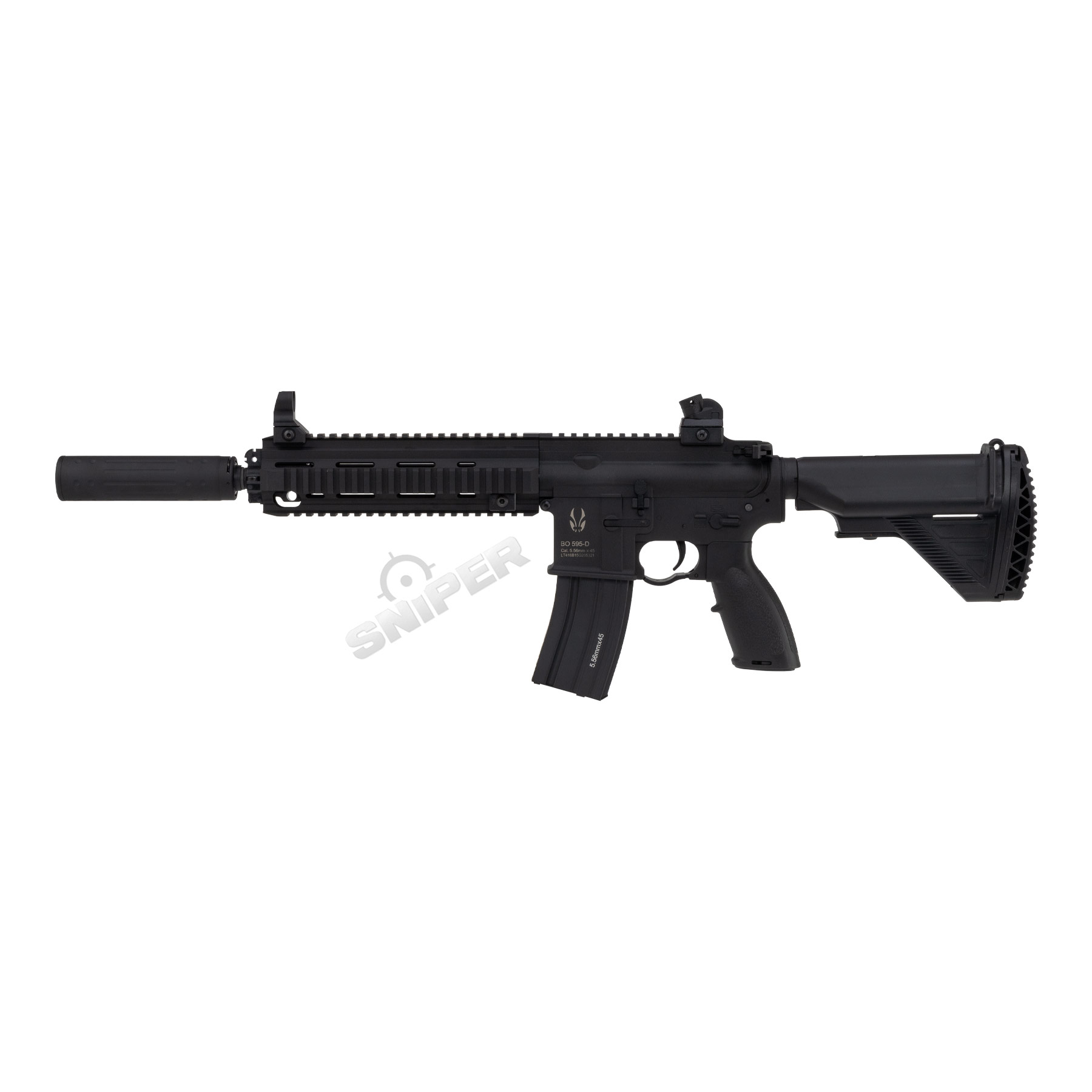 BO Delta 595 Polymer 11" w/ Nebula ETU + Silencer Pack Noir