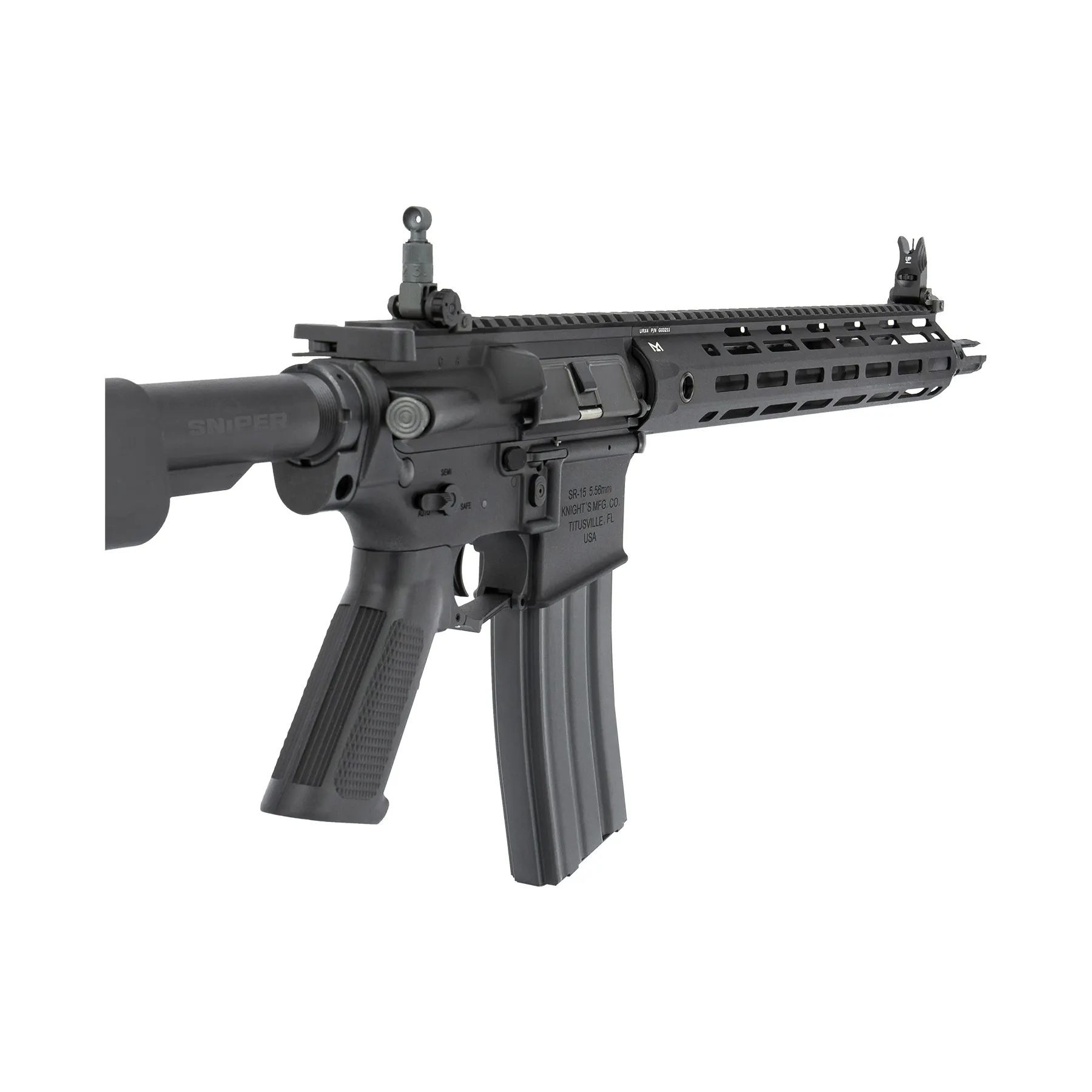 Knights Armament SR15 E3 MOD2 M-LOK Black, (S)AEG