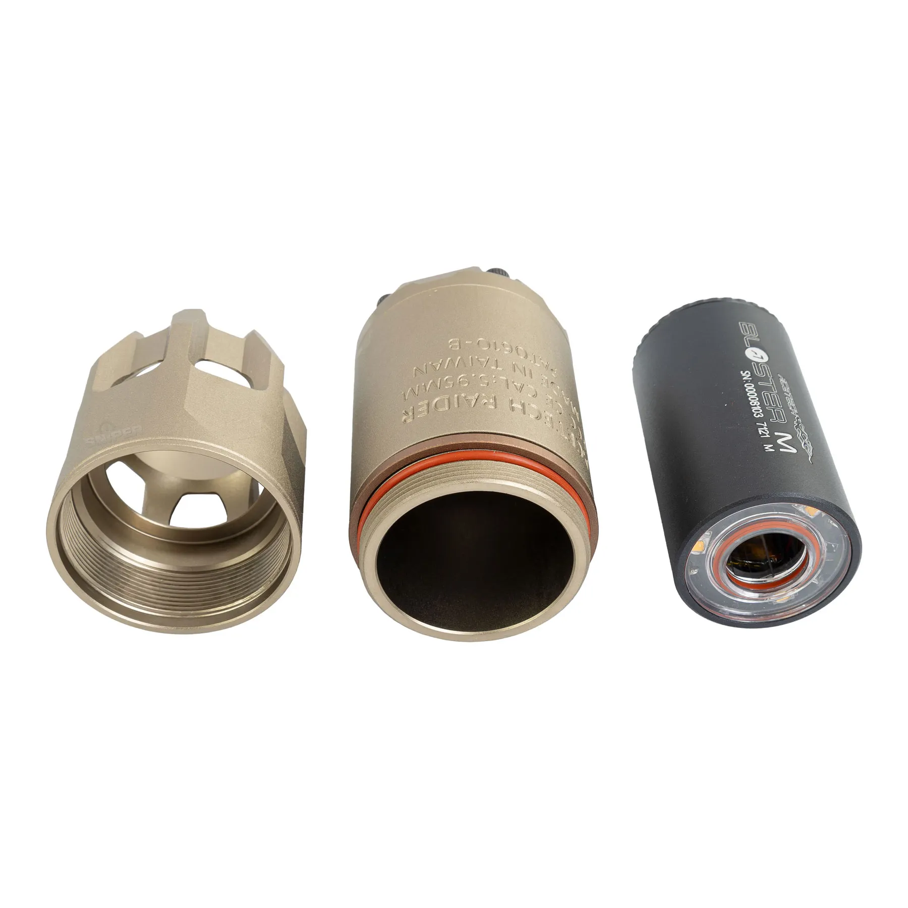 Acetech Tracer Unit with Blaster, 14mm CCW, Tan