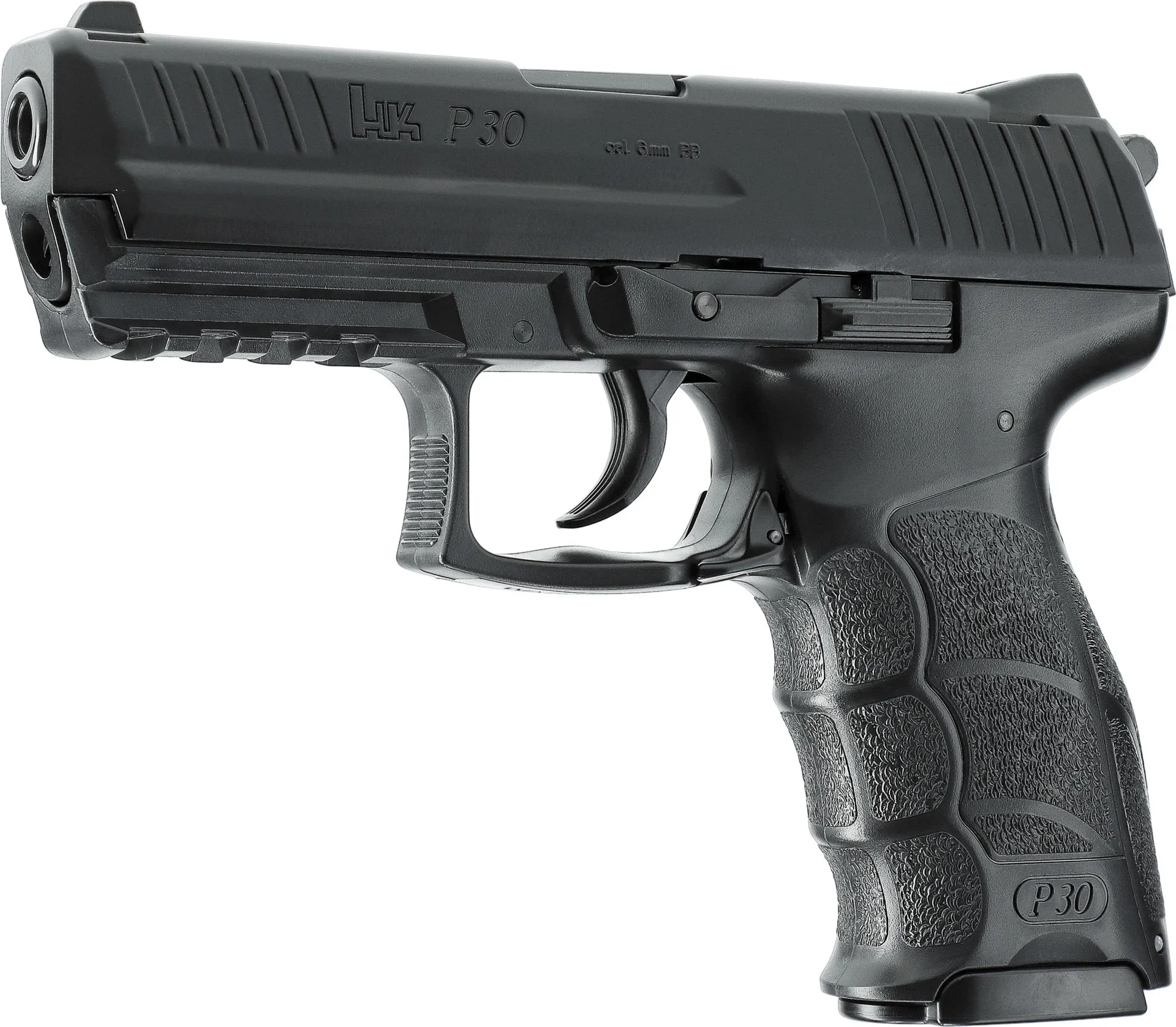 Heckler und Koch P30 Federdruck Pistole < 0,5J, Black