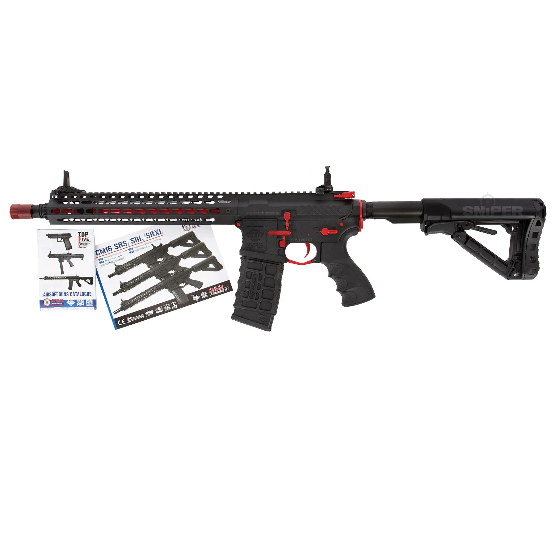 CM16 SRXL ETU Red, (S)AEG