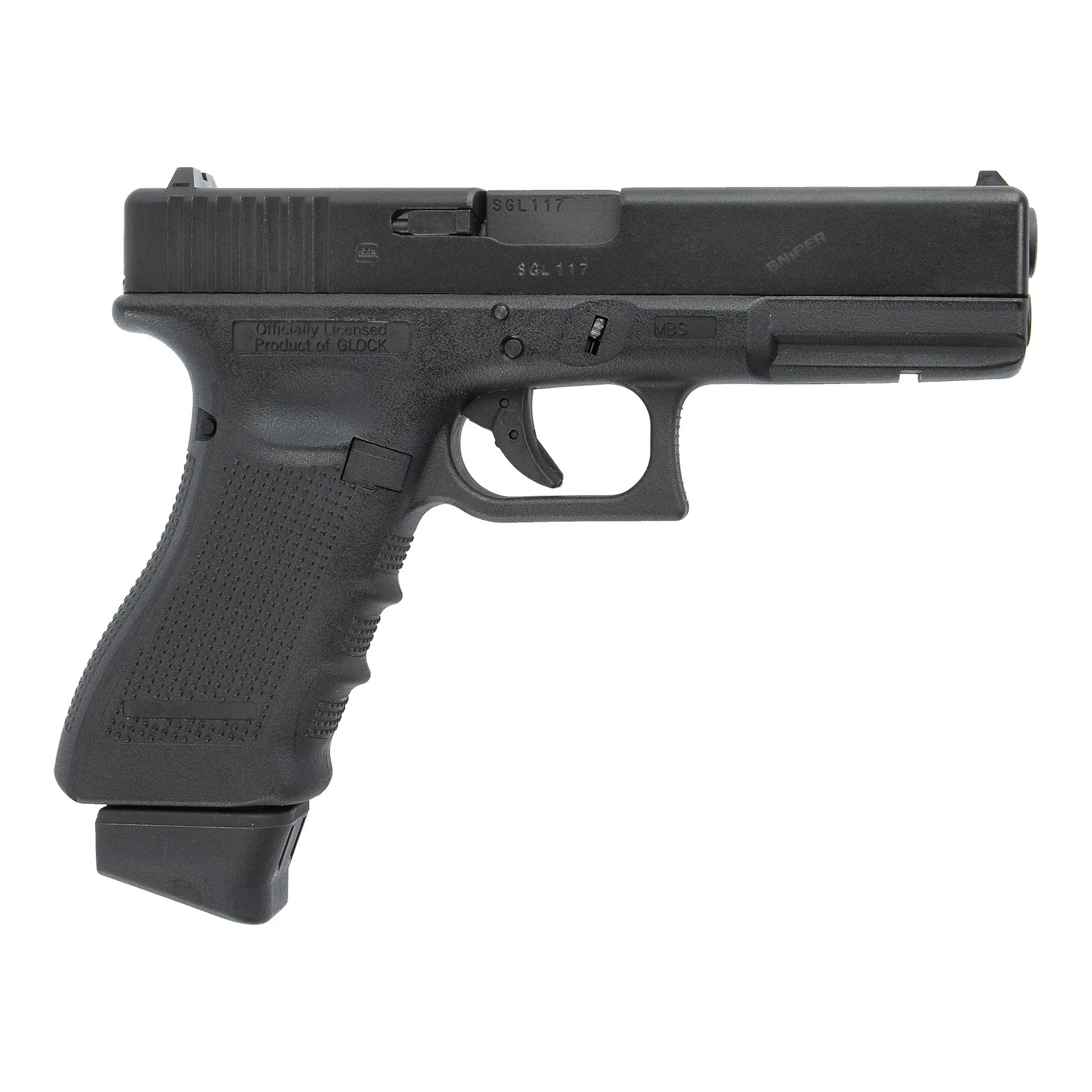 Glock 17 Gen 4 CO2 GBB Softair Pistole