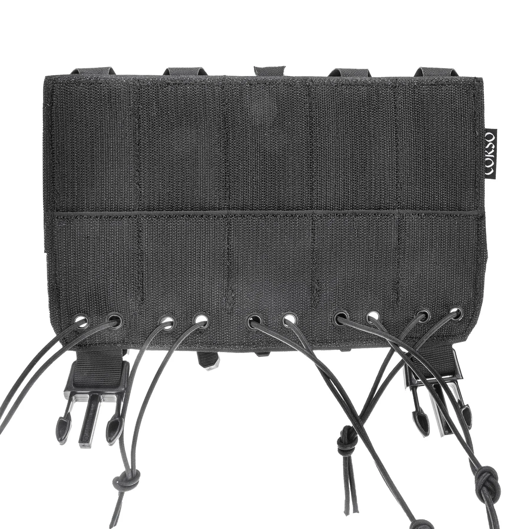 Corso Tactical MP5/MP7 Mag Front Panel Dagger, Black