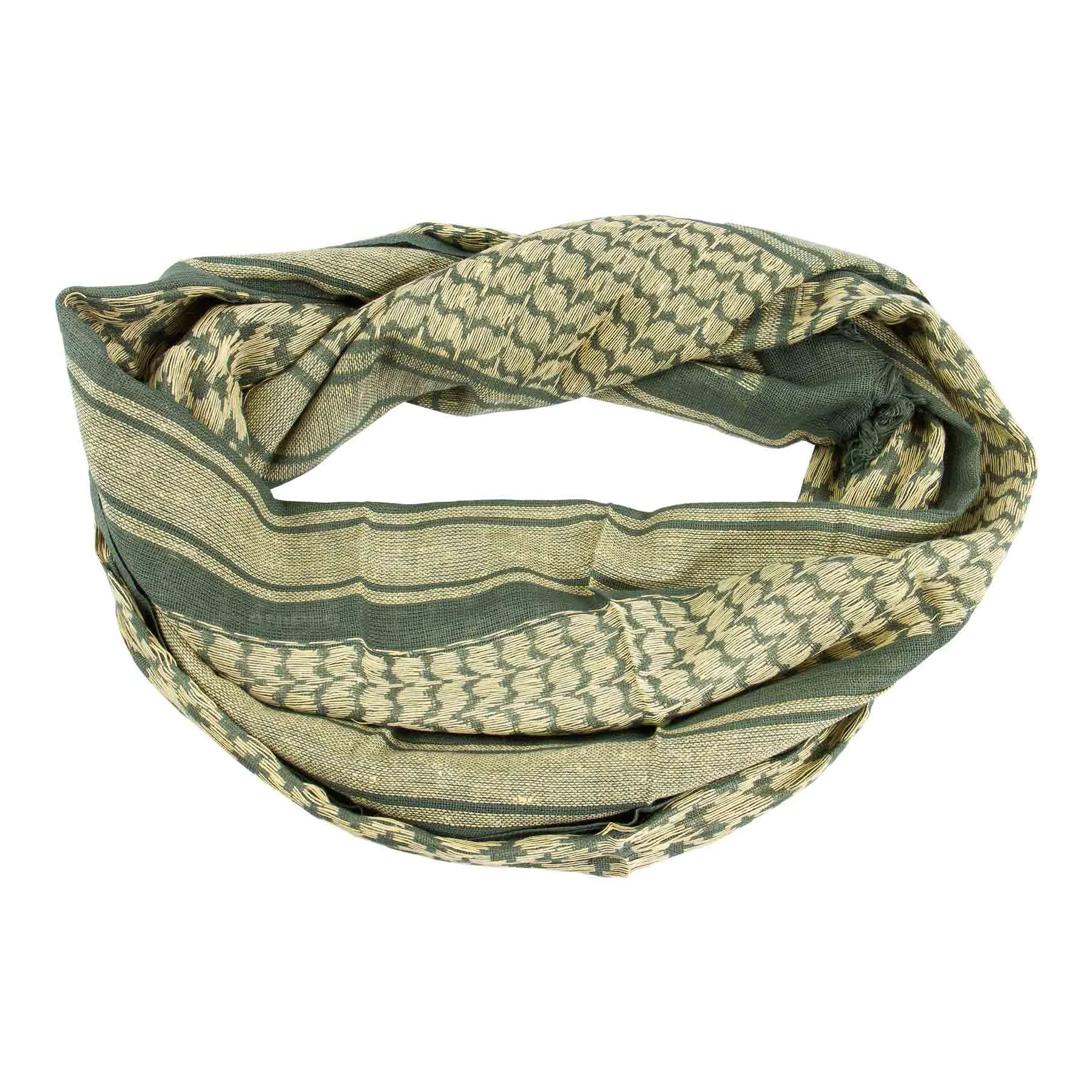 Shemag, Green/Tan Shemag, Green/Tan
