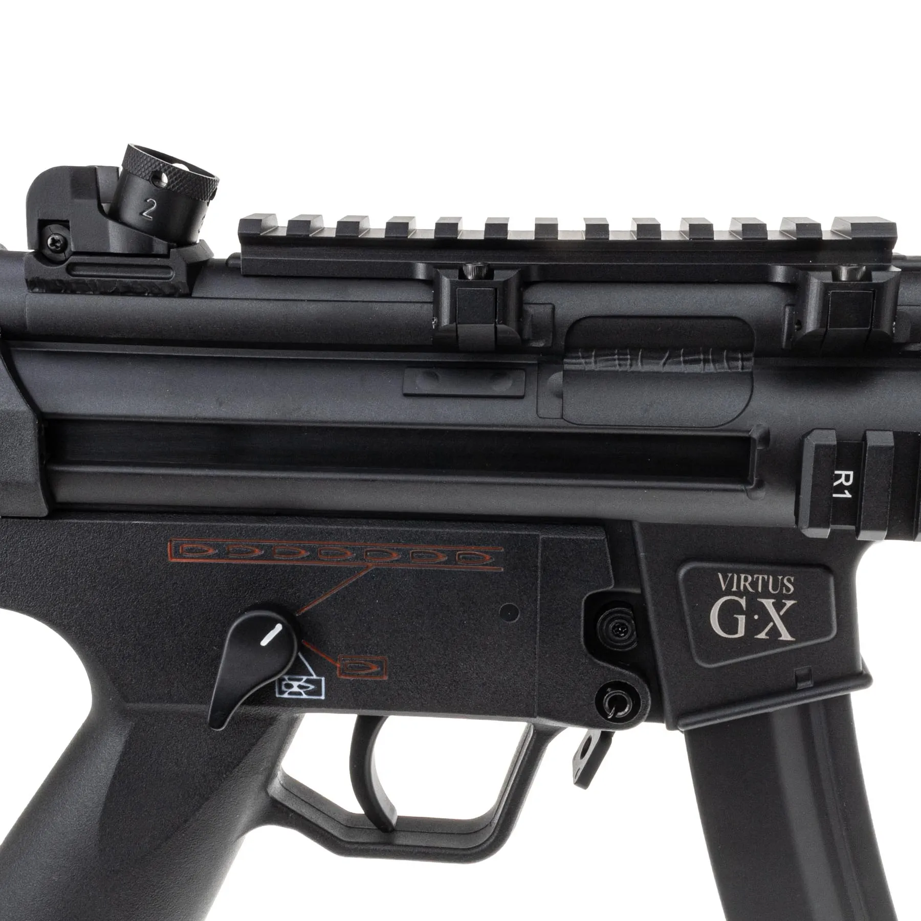 SAC Custom Virtus G-X (S)AEG, Black 