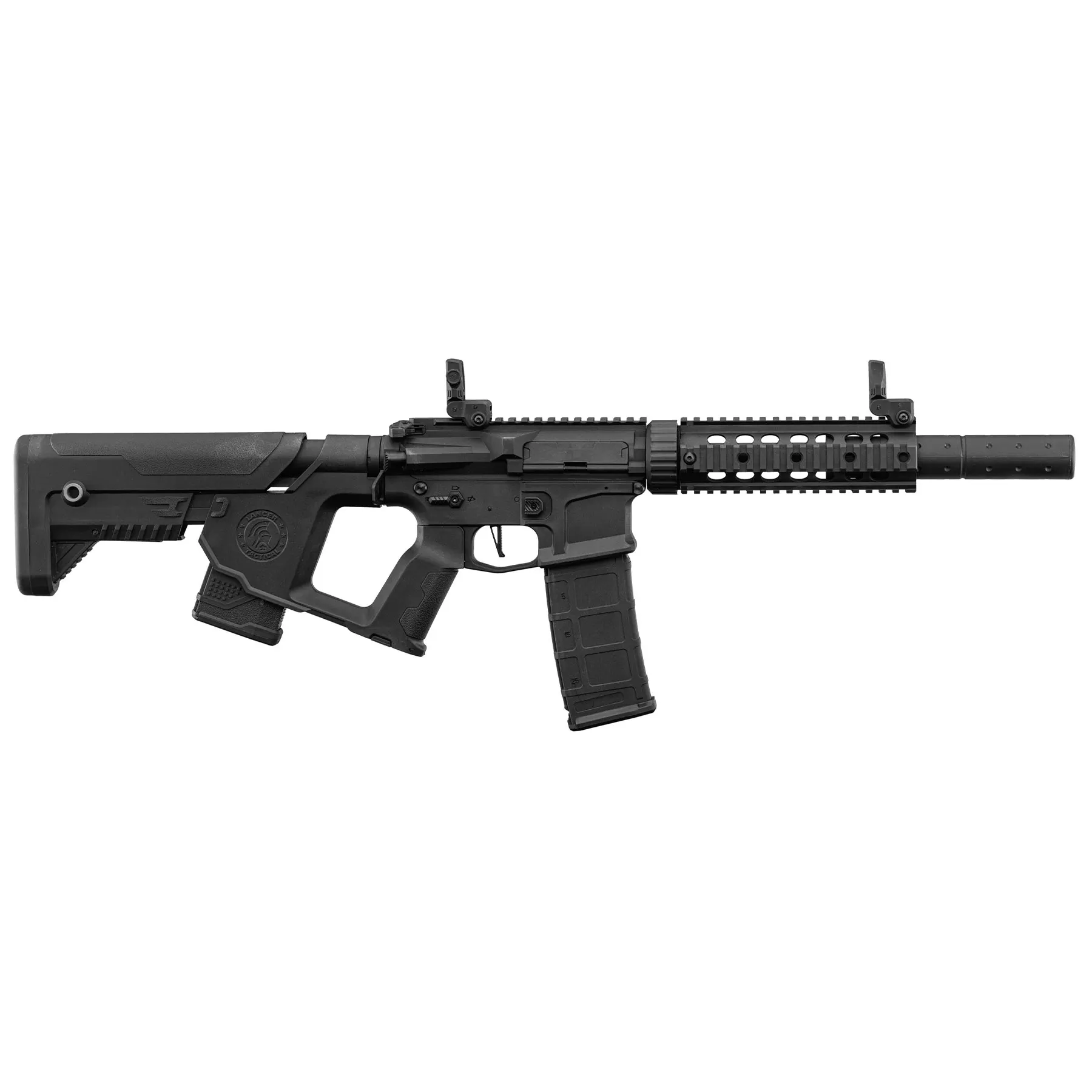 Lancer Tactical LT-15 Alpha M4 w/ ETU (S)AEG, Black