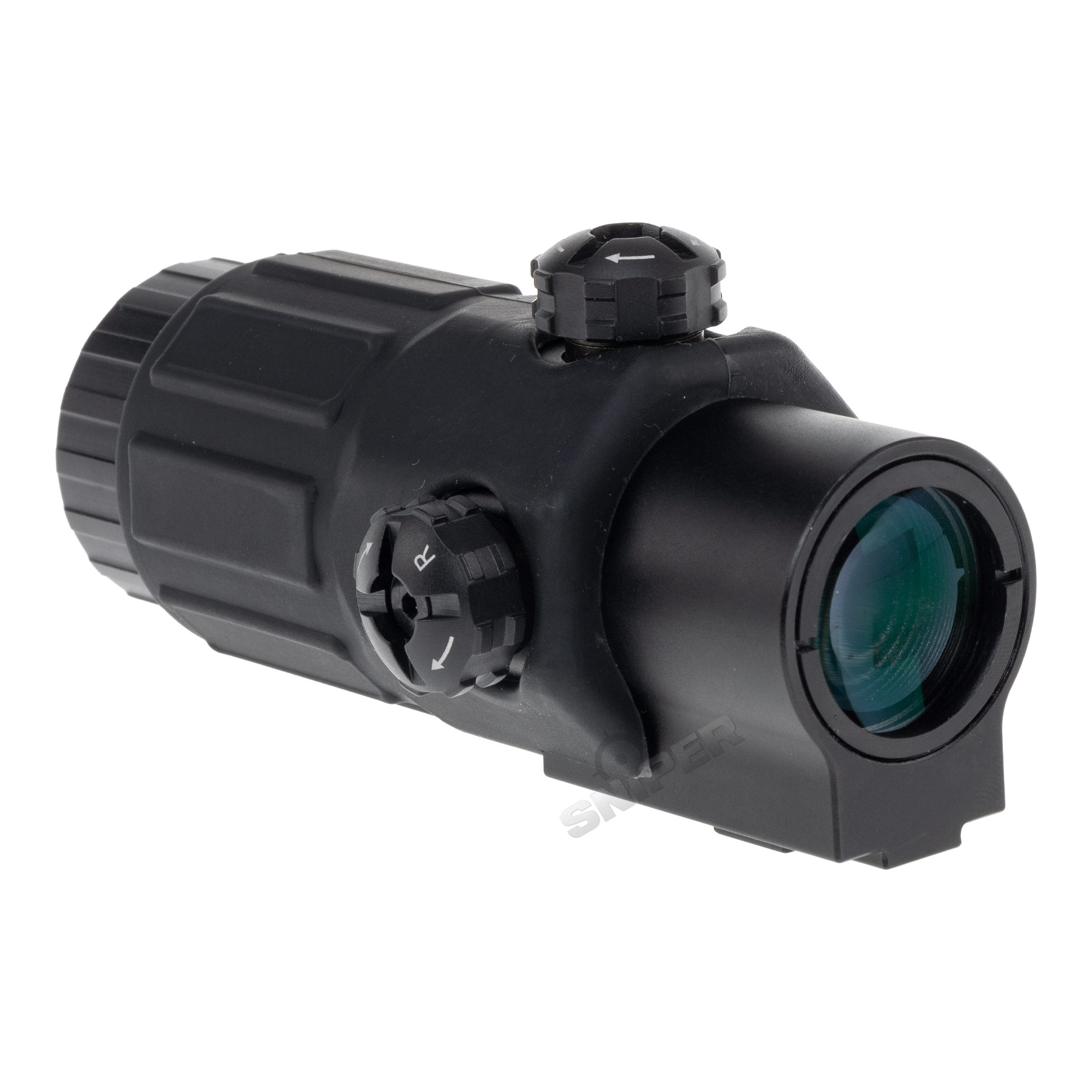 Reapo R558 Holo Red Dot VIsier w/ 3x Magnifier, Black