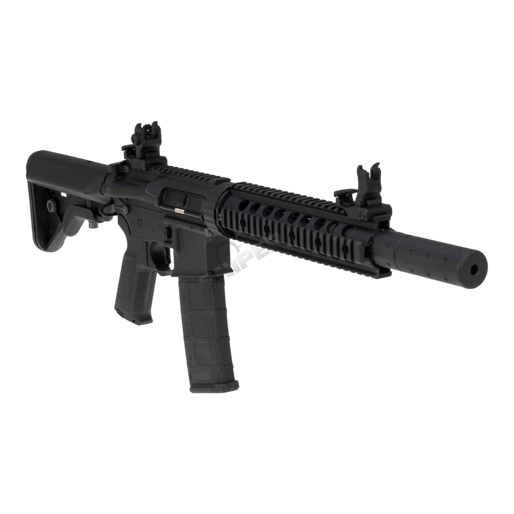 Einsteiger Set #2 - Lancer M4 SD Combo 14,5" w/ Nebula ETU (S)AEG, Black