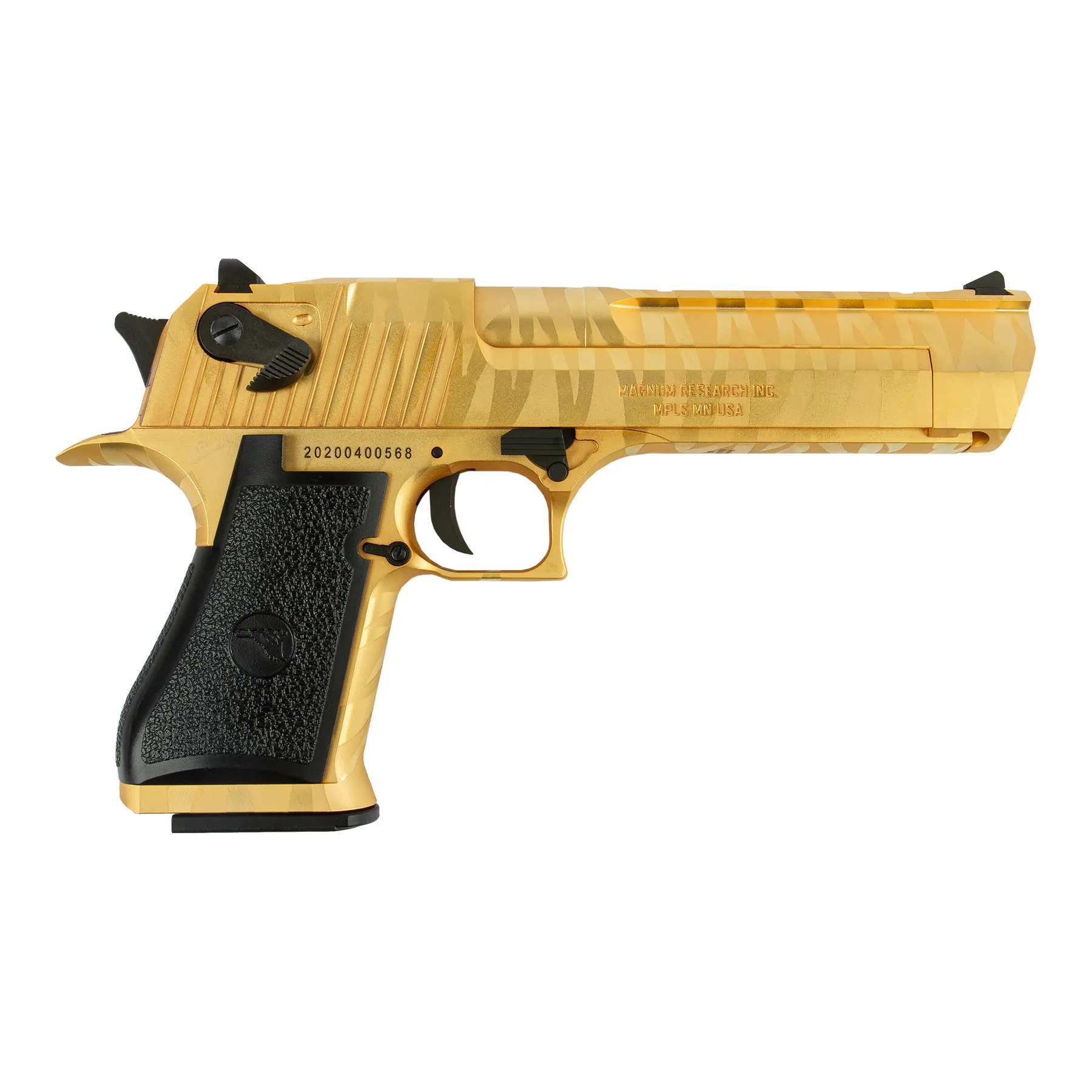 Desert Eagle .50 AE Tiger Stripe Gold, GBB