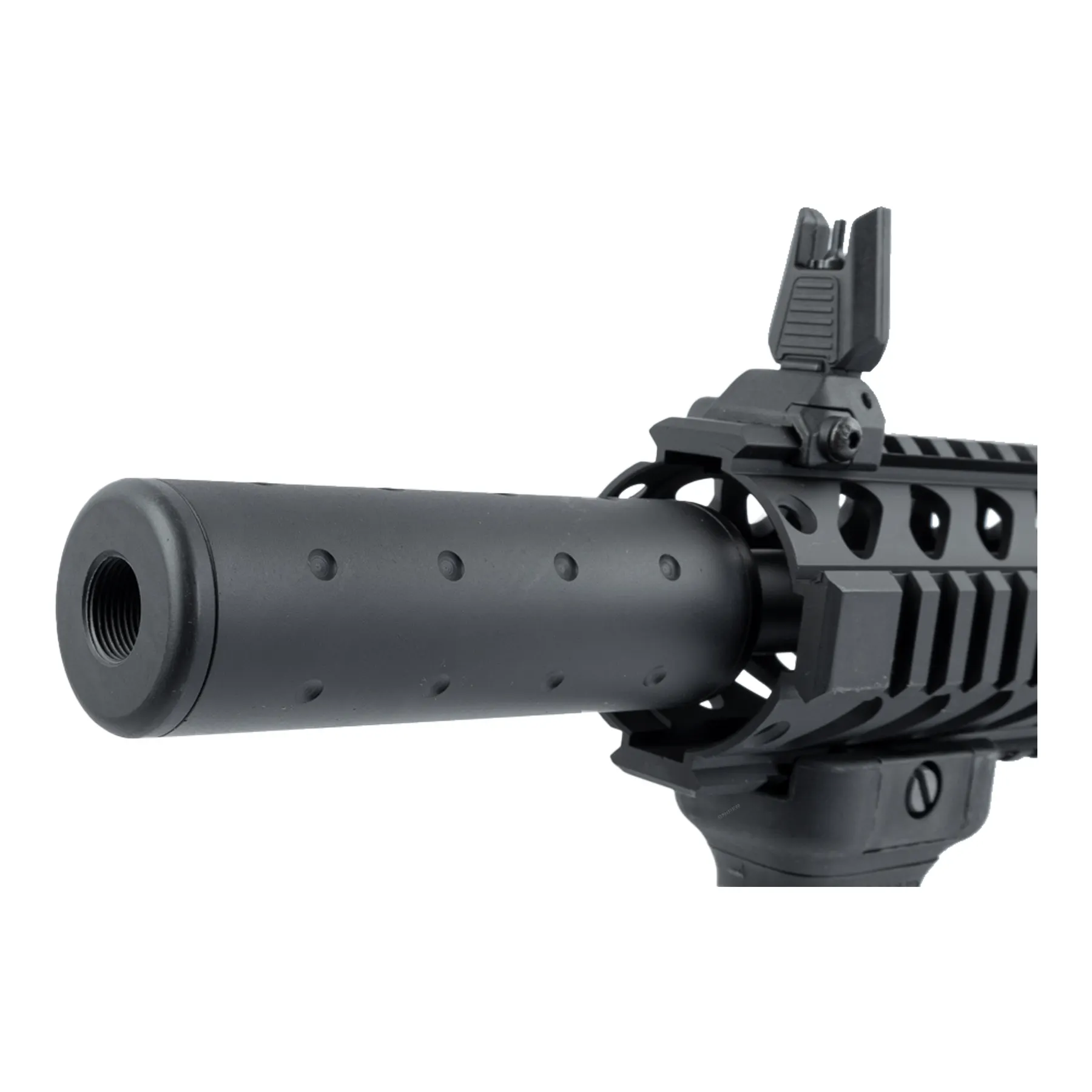 SA-E11 Edge Light Ops Stock (S)AEG, Black