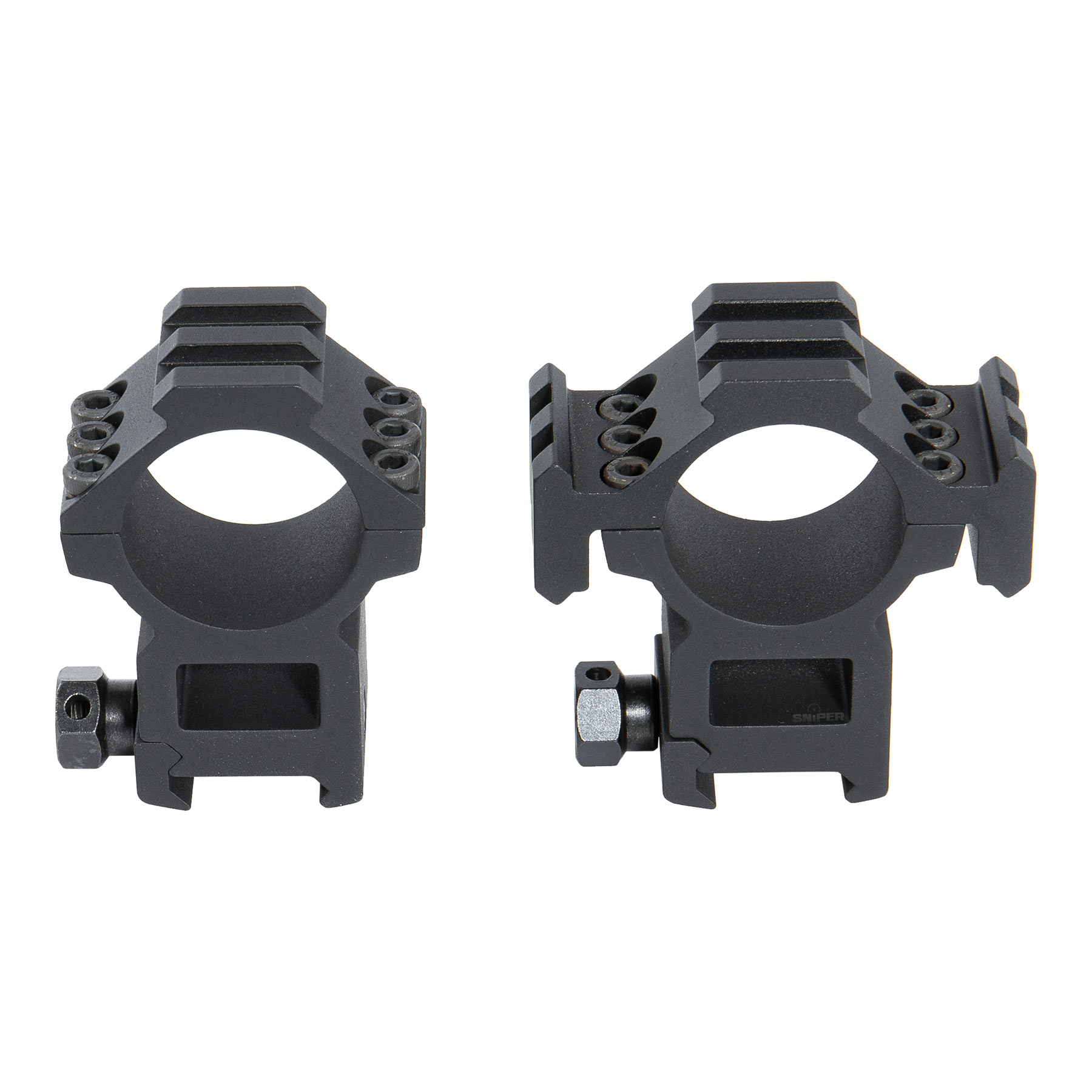 30mm Picatinny Mount Ring, Black