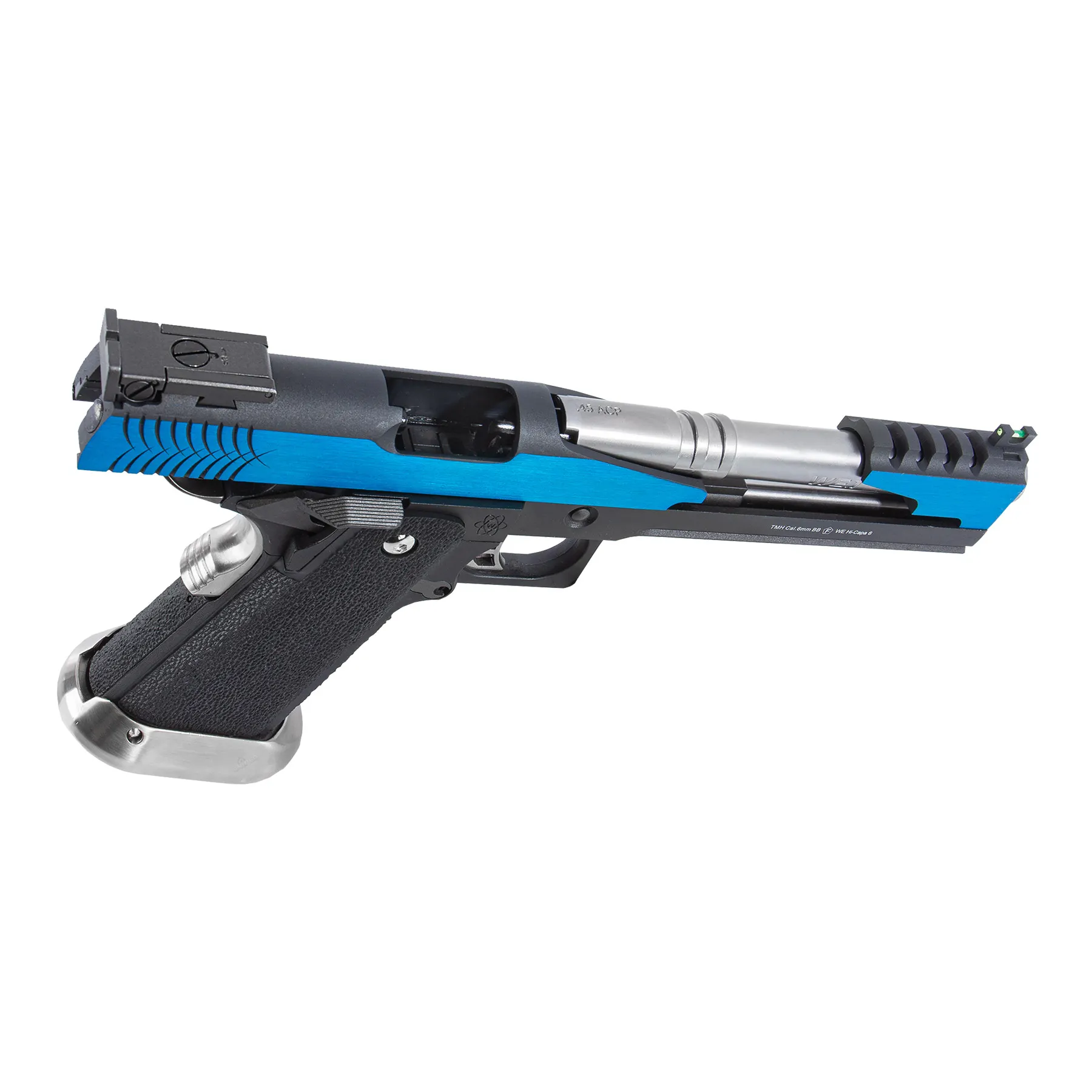 WE Hi-Capa 6 T-Rex Customs Blue GBB Softair Pistole