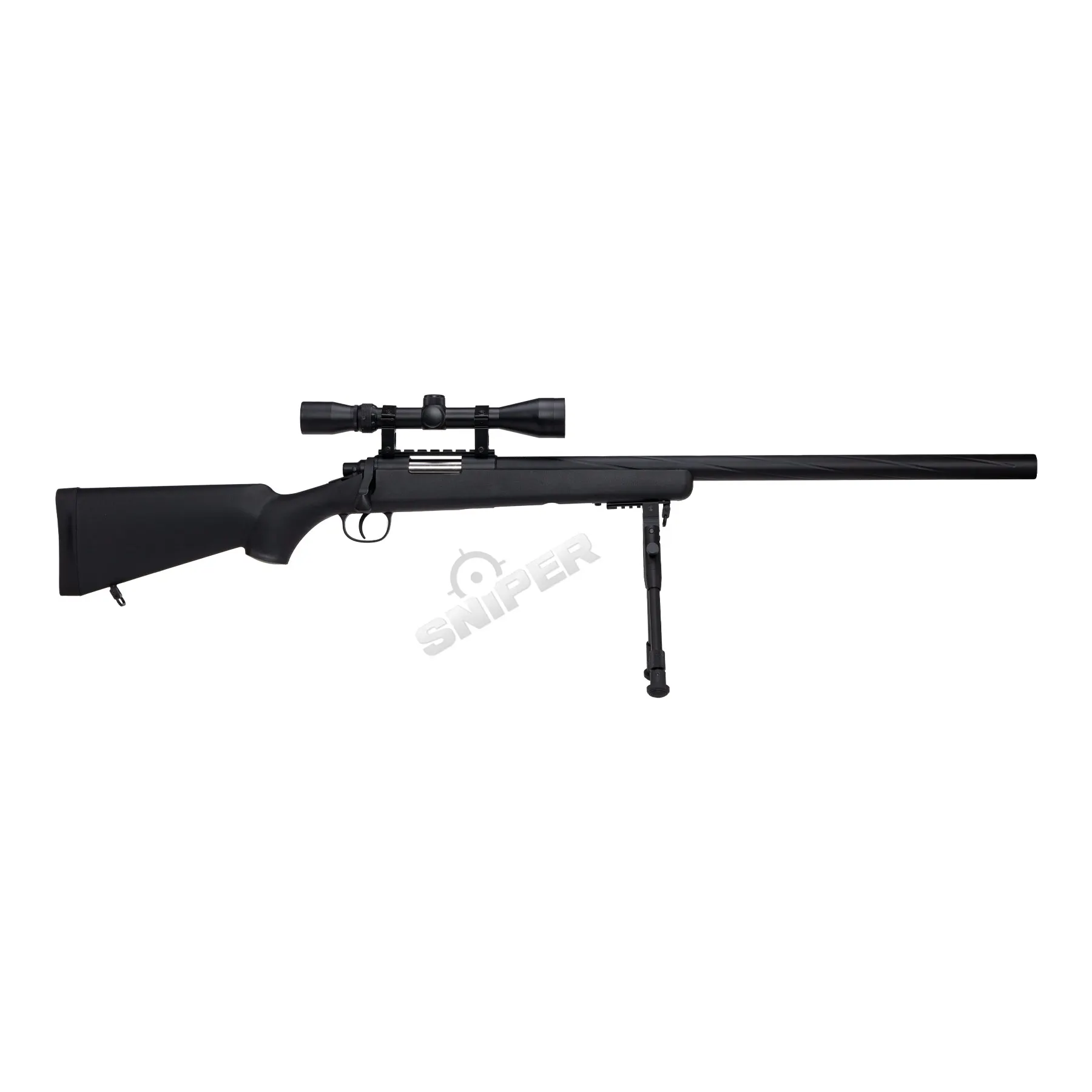 Specna Arms SA-S12 Scharfschützengewehr w/ Scope & Bipod, Black Specna Arms SA-S12 Scharfschützengewehr High-Power w/ Scope & Bipod, Black